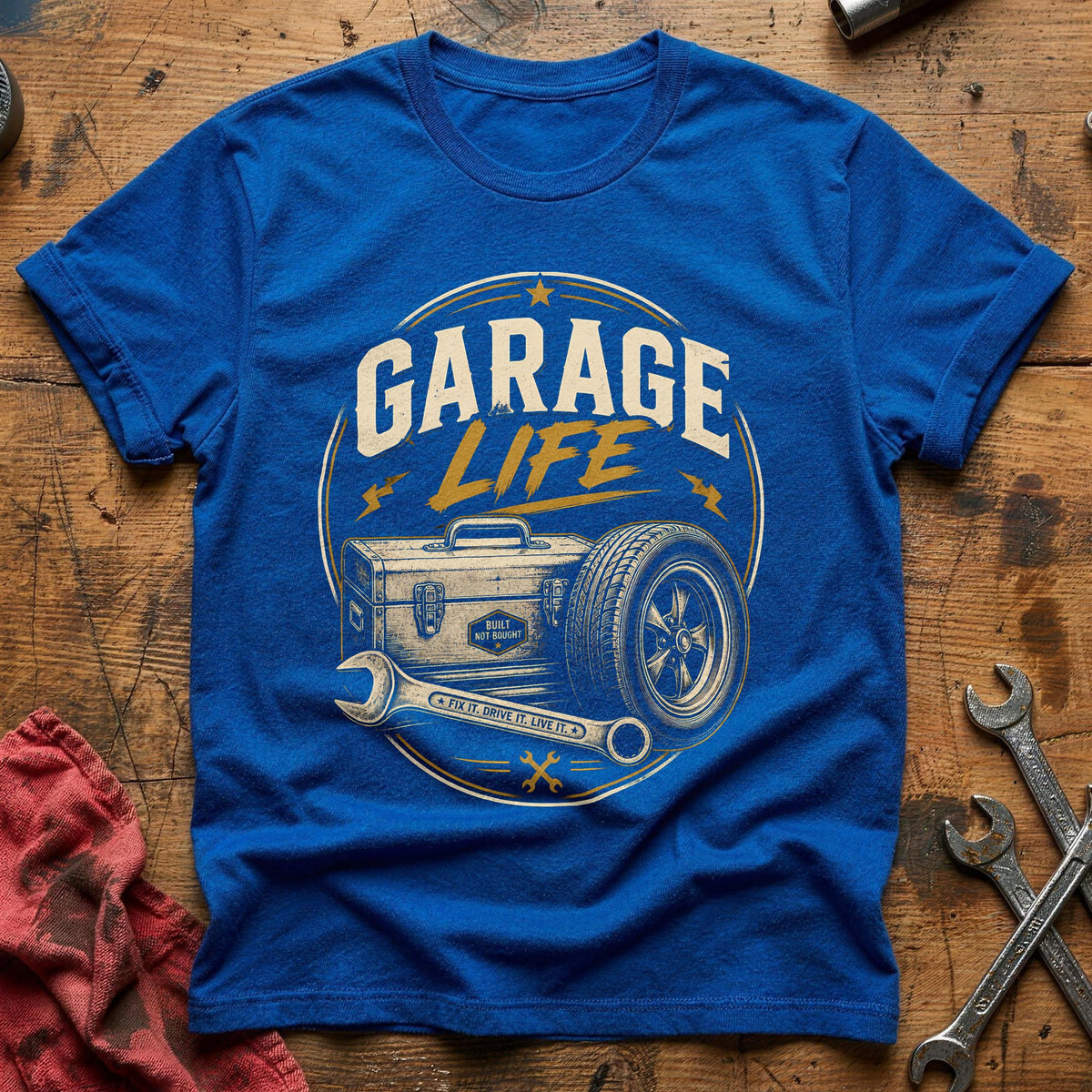 Garage Life 86 T-Shirt - Royal