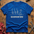 Gas Clutch Shift Repeat 78 T-Shirt - Royal