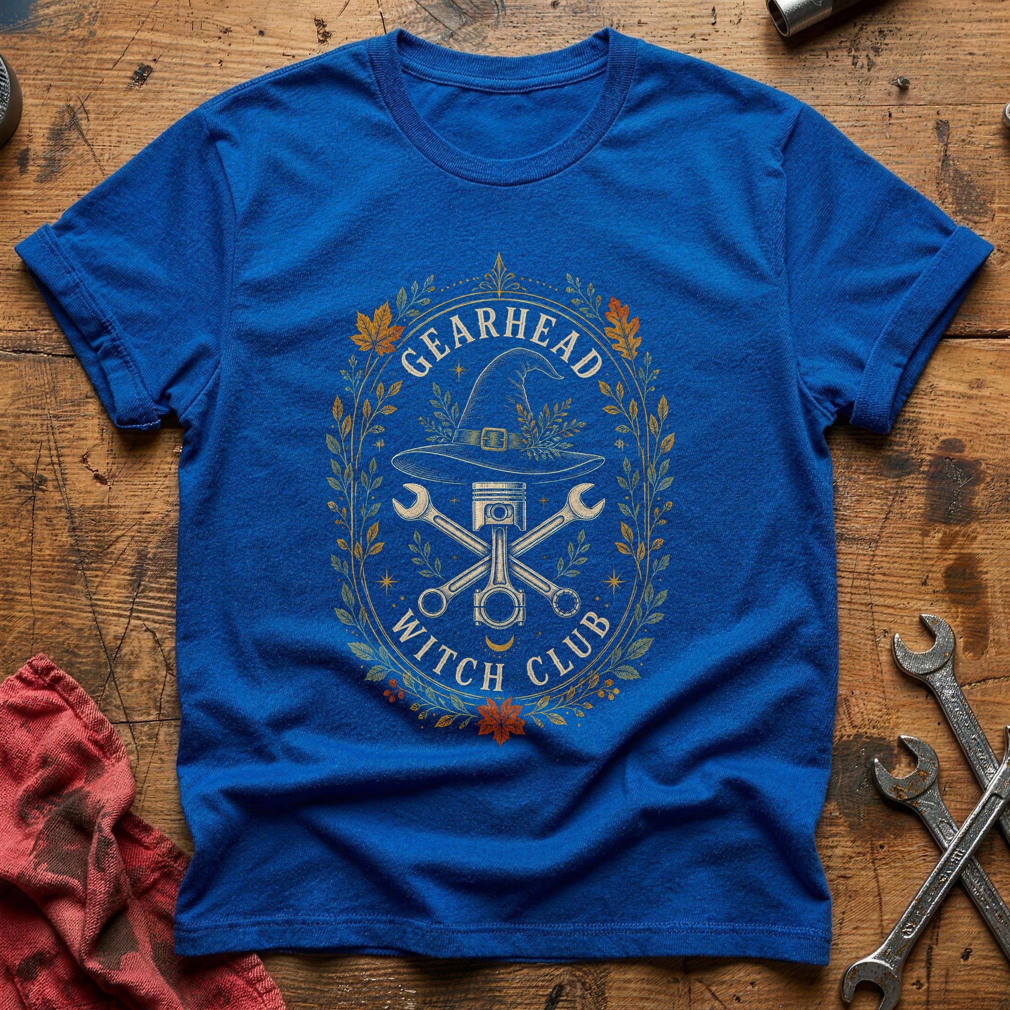 Gearhead Witch Club 43 T-Shirt - Royal