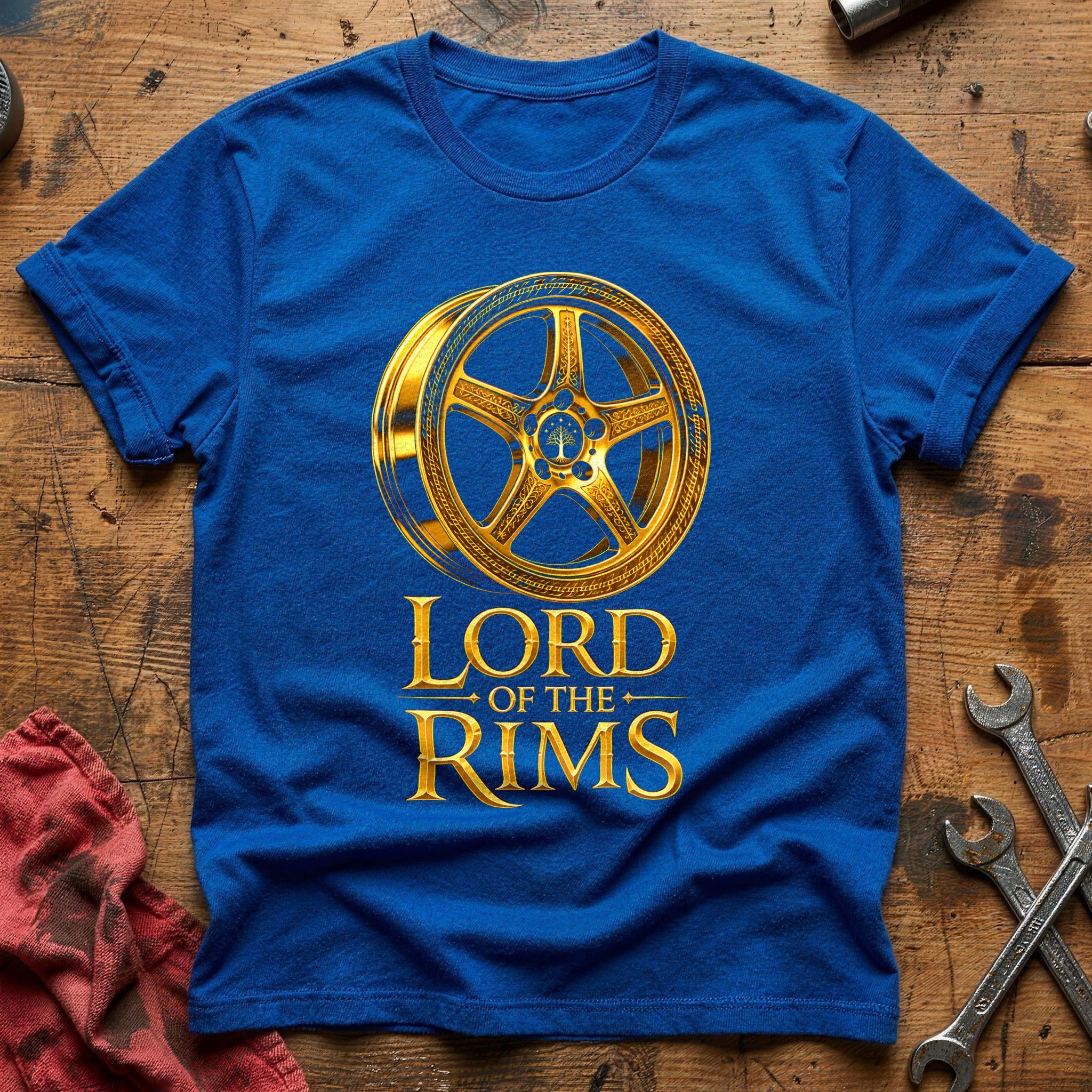 Golden Spoke Royalty T-Shirt - Royal