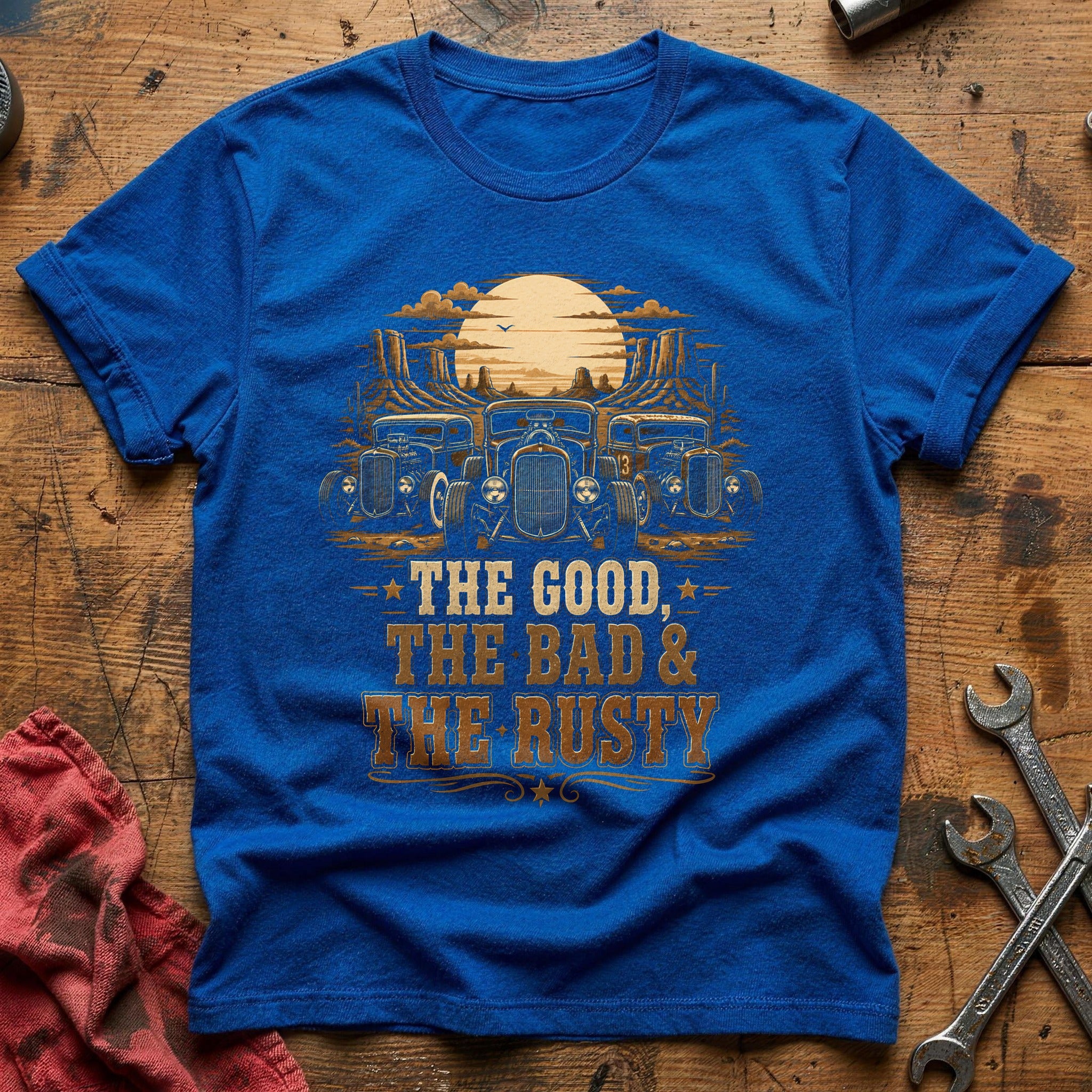 Good Bad Rusty 10 T-Shirt - Royal