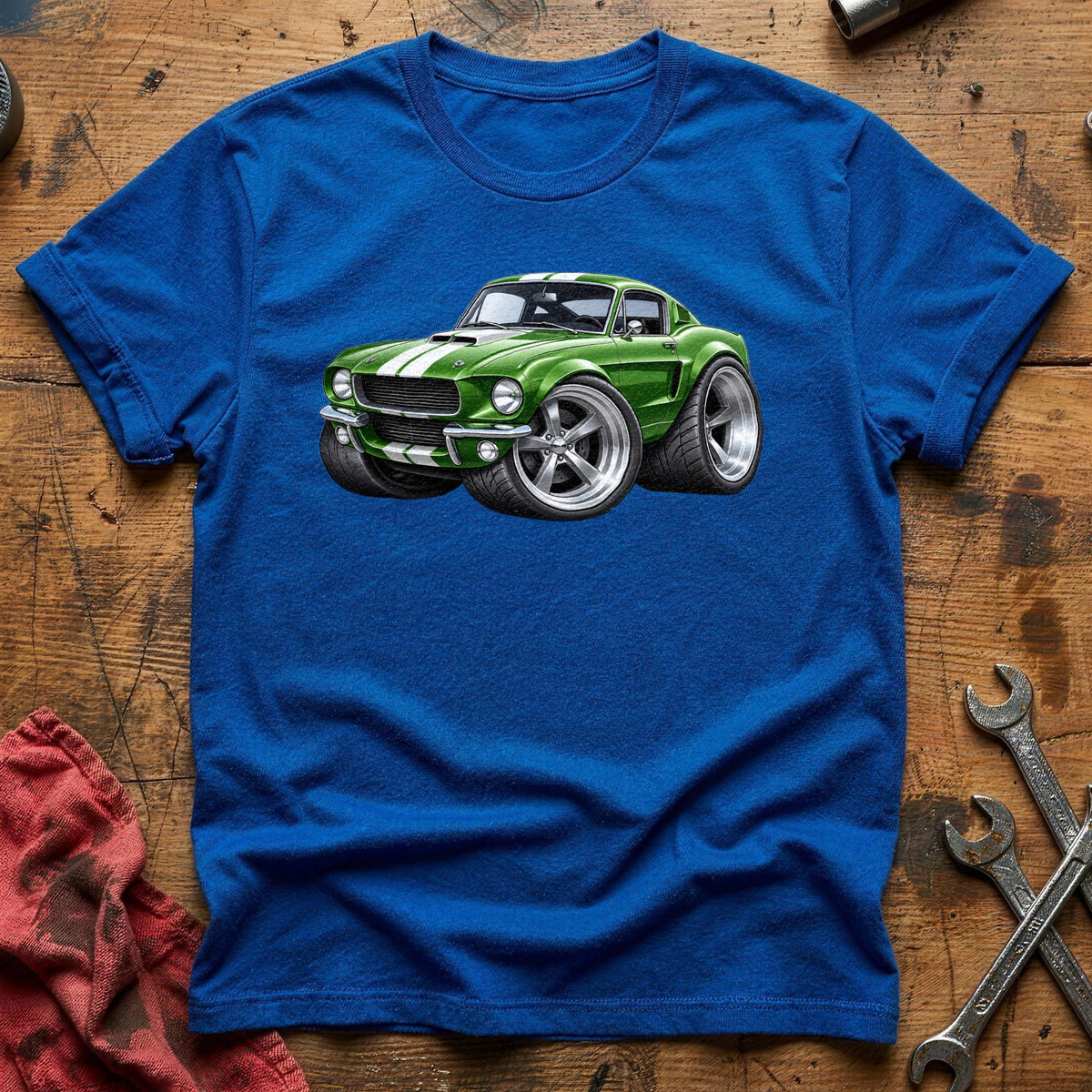 Green Fastback 94 T-Shirt - Royal