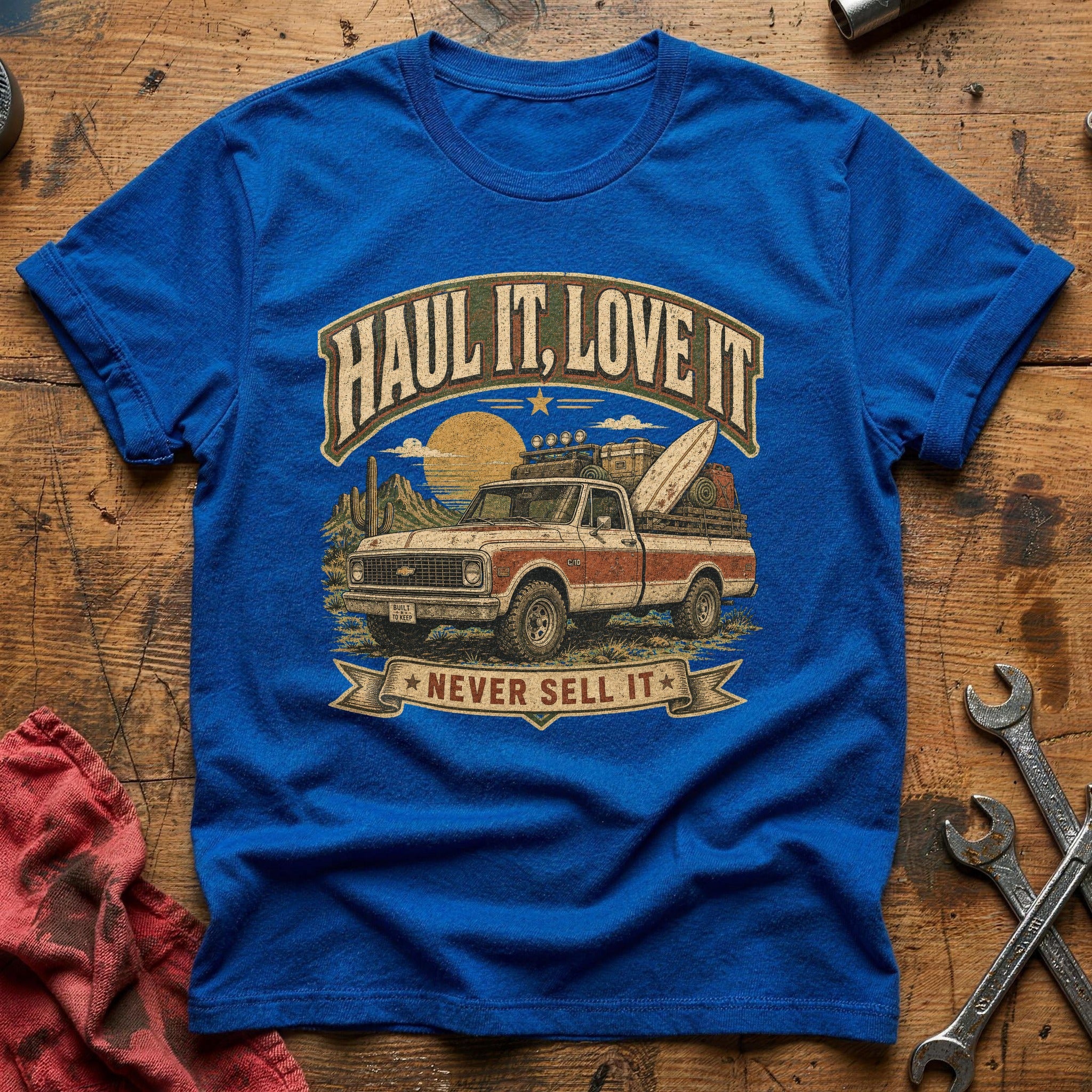 Haul It, Love It T-Shirt - Royal
