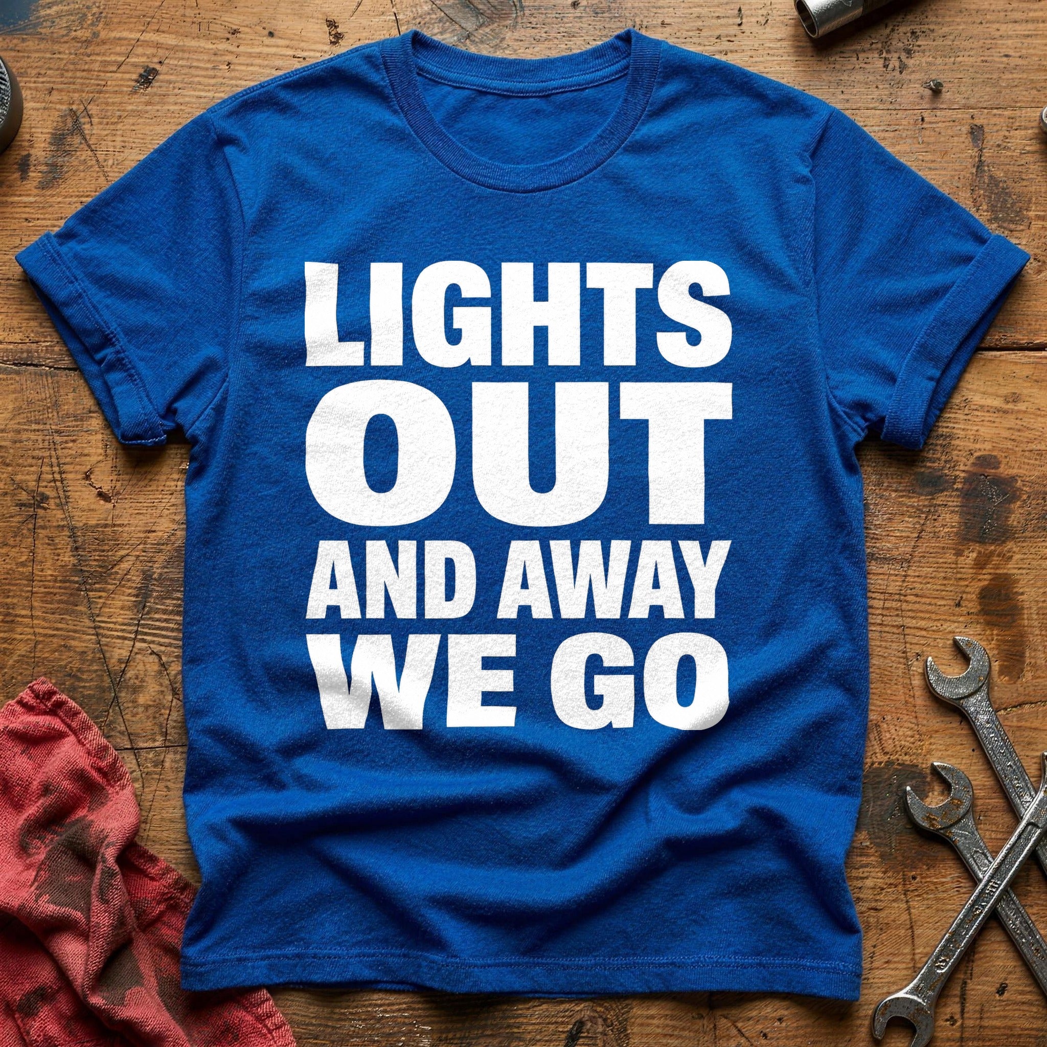 Headlights & Highway T-Shirt - Royal