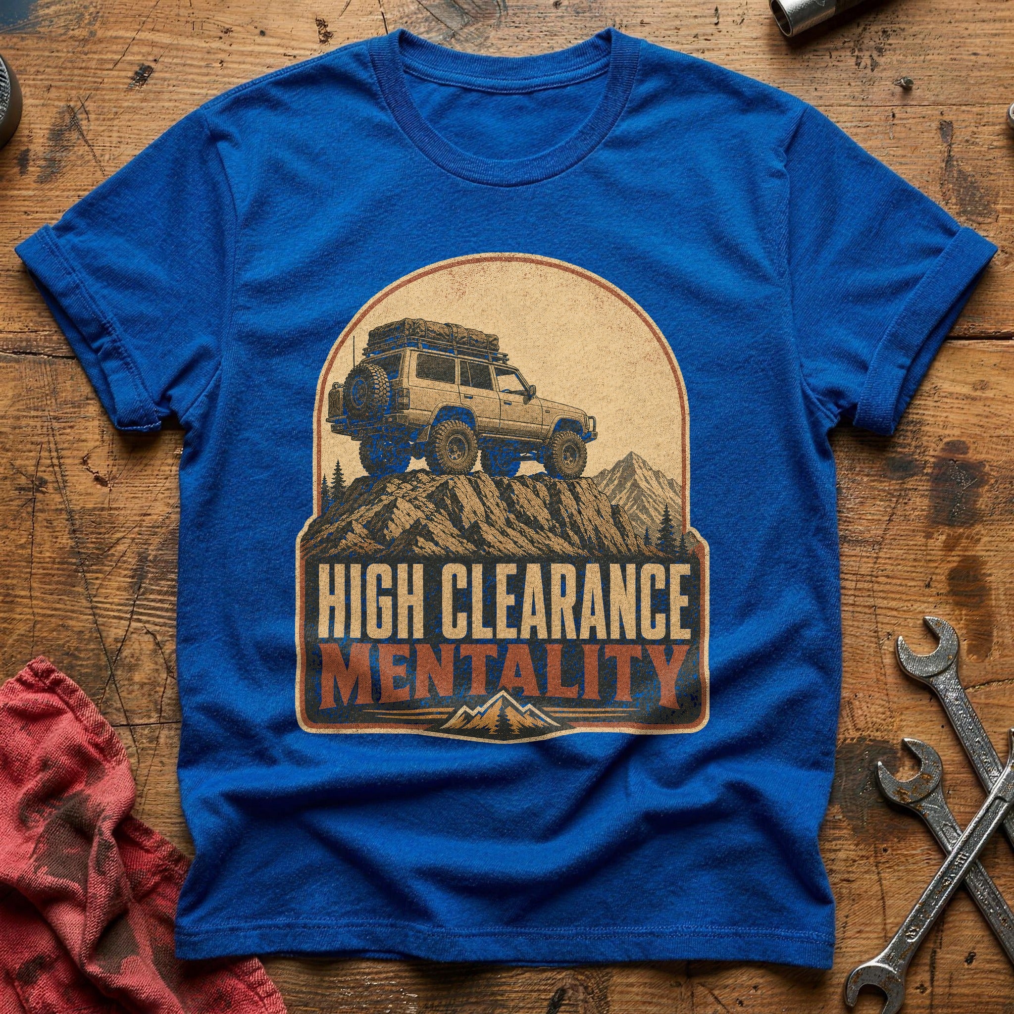 High Clearance Mentality T-Shirt - Royal