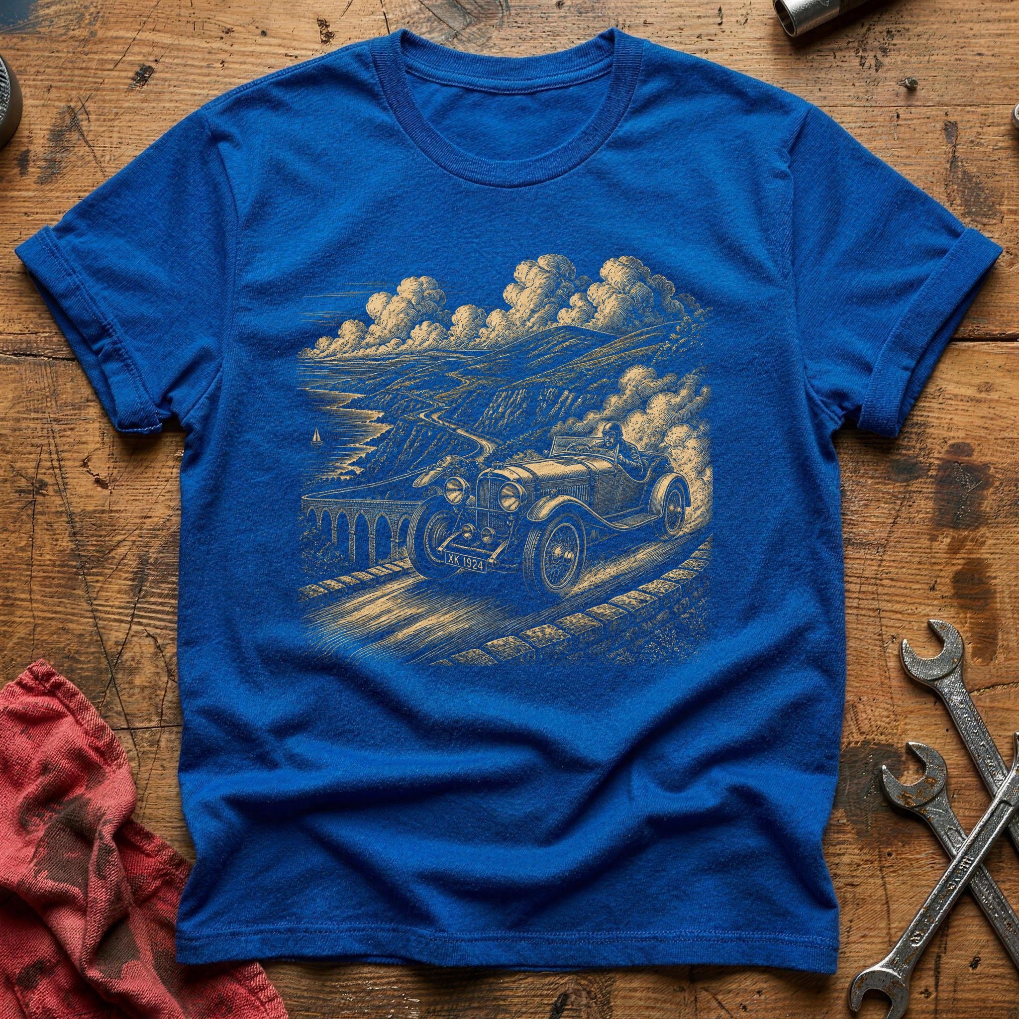 Hillside Escape T-Shirt - Royal