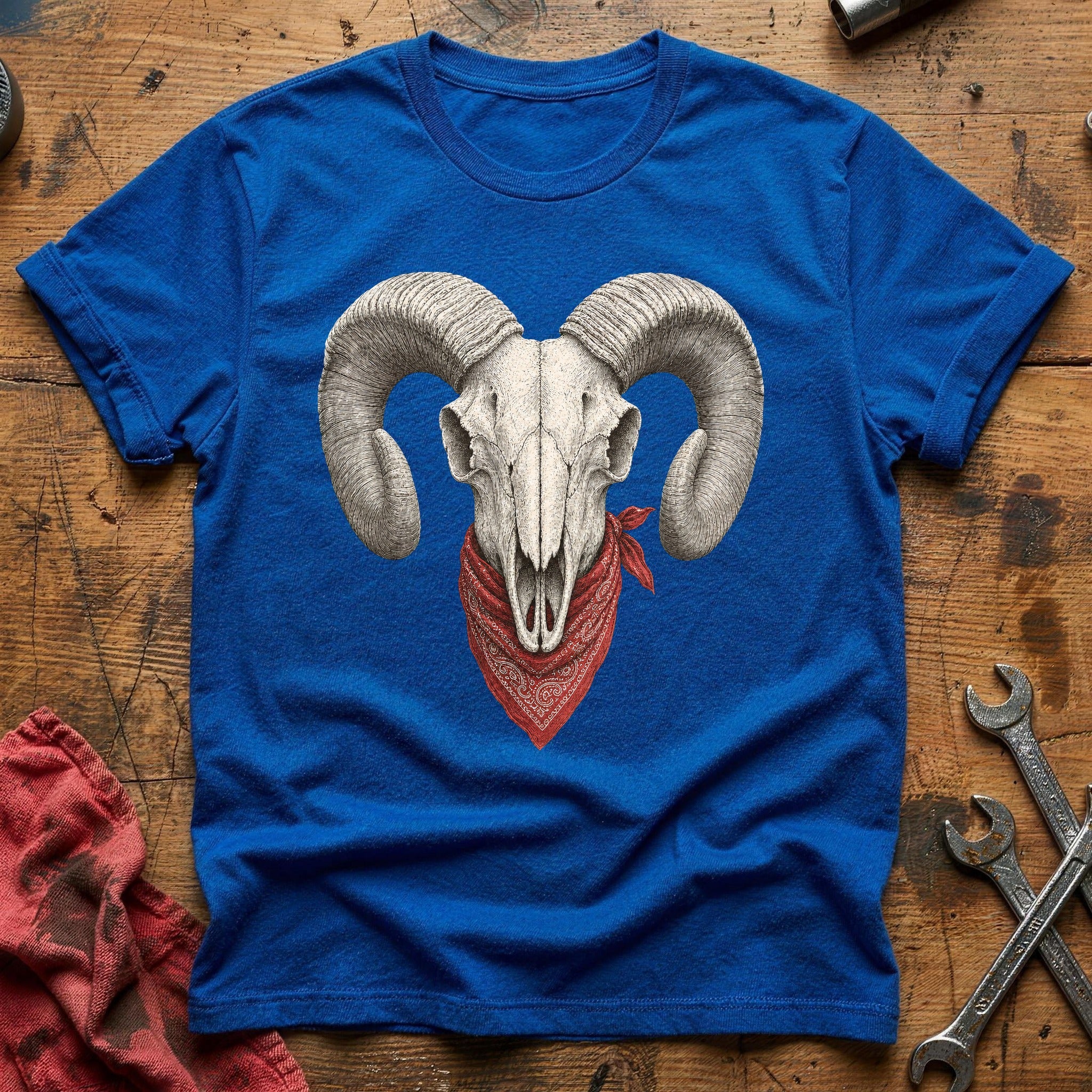 Horsepower Ram T-Shirt - Royal