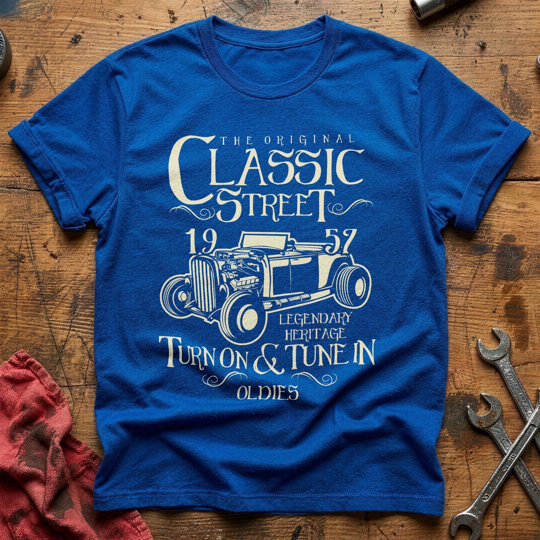 Hot rod classic T-Shirt - Royal