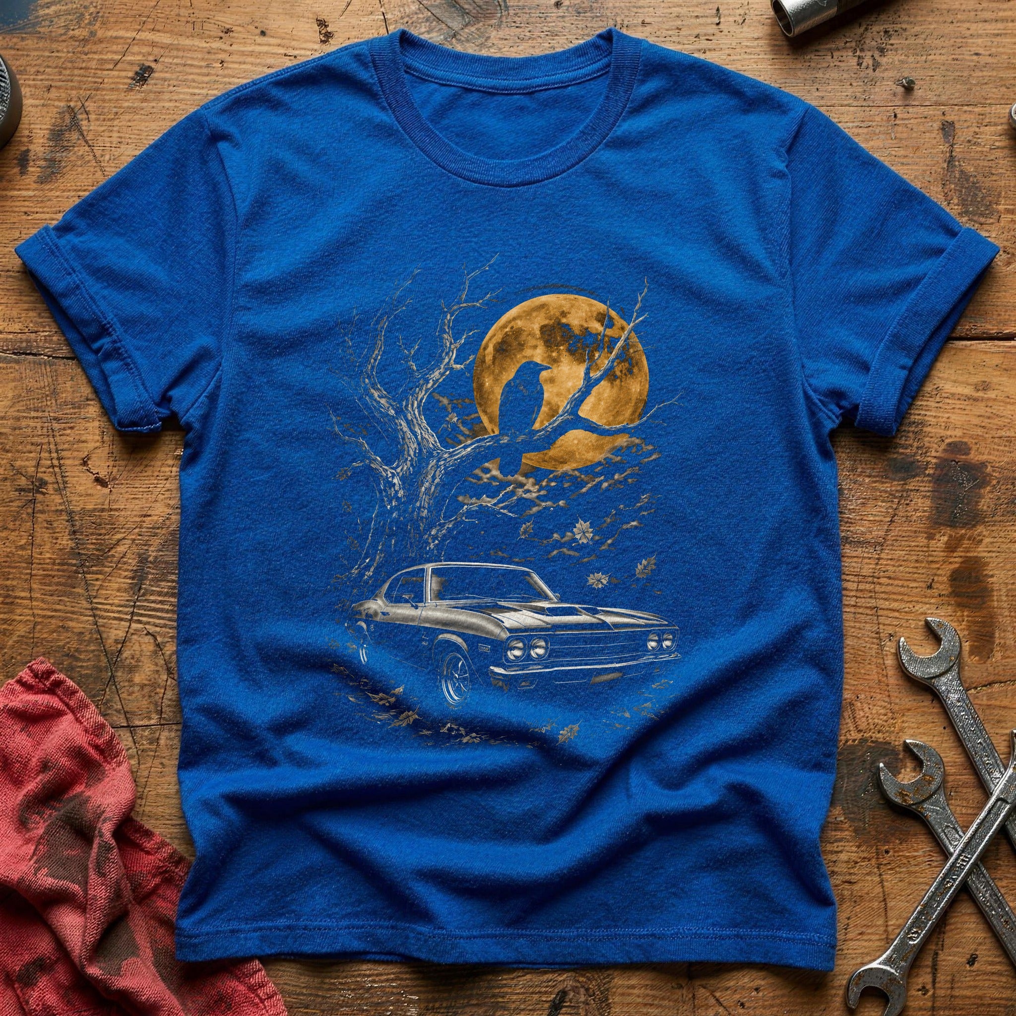 Hotrod Raven Deadoak 13 T-Shirt - Royal
