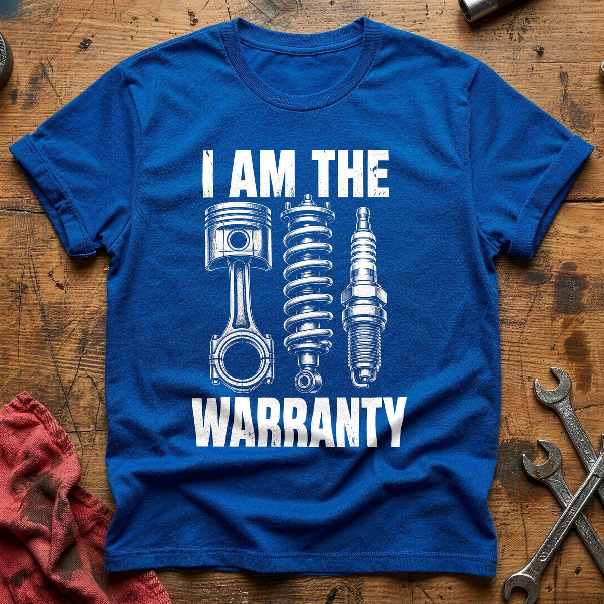I Am The Warranty 97 T-Shirt - Royal