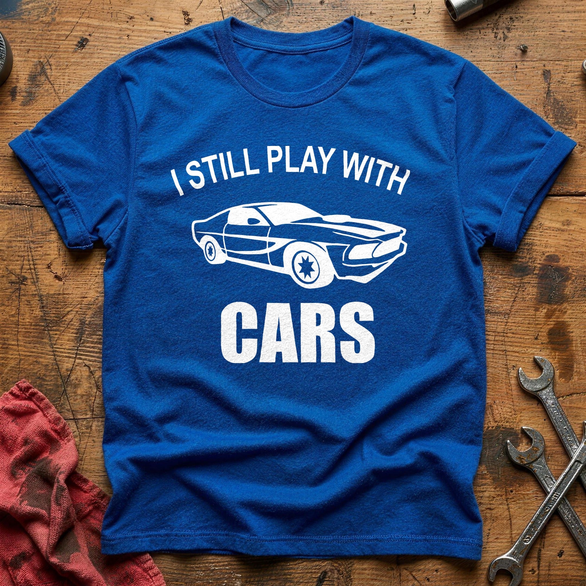 I still play with cars T-Shirt - Royal