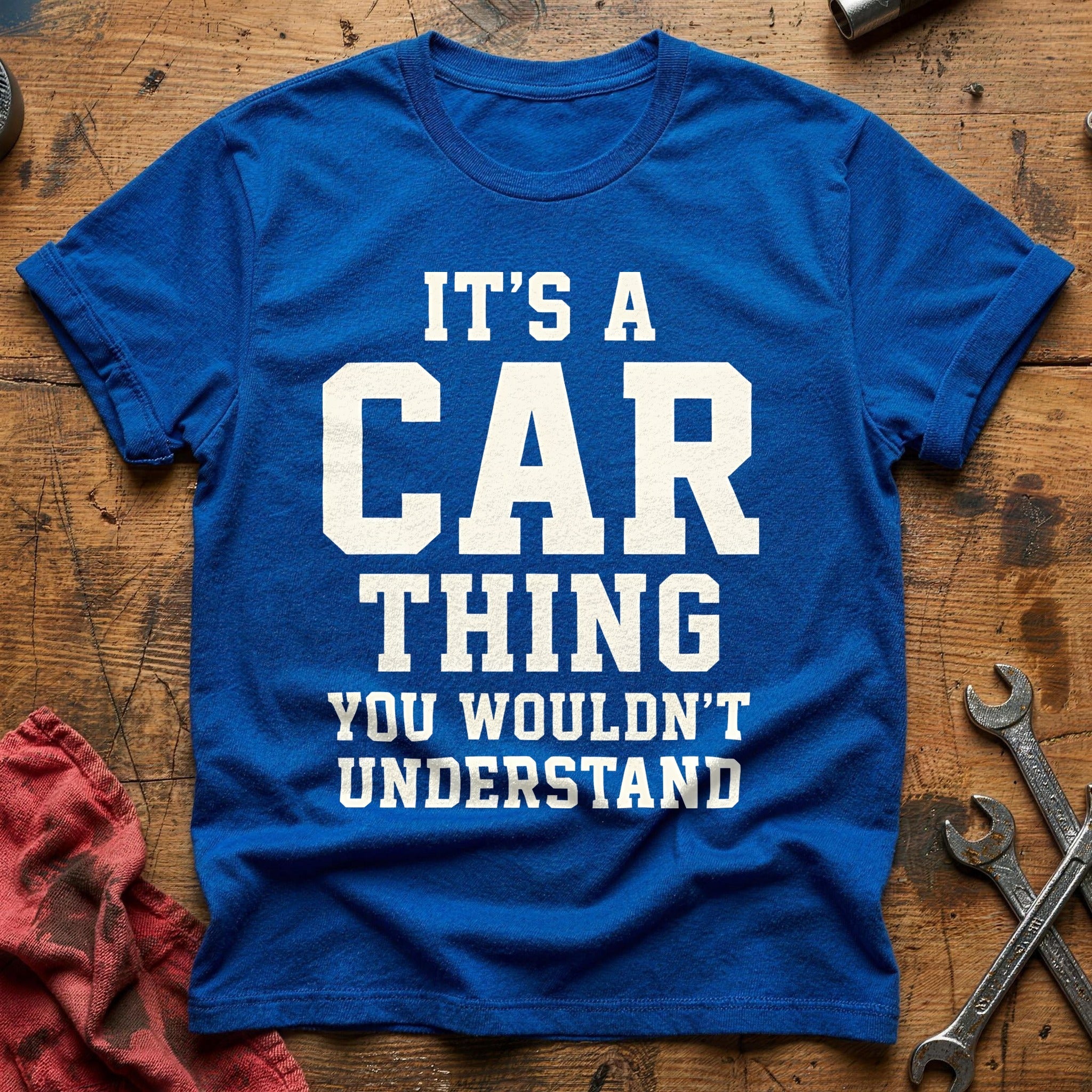 Its A Car Thing 60 T-Shirt - Royal