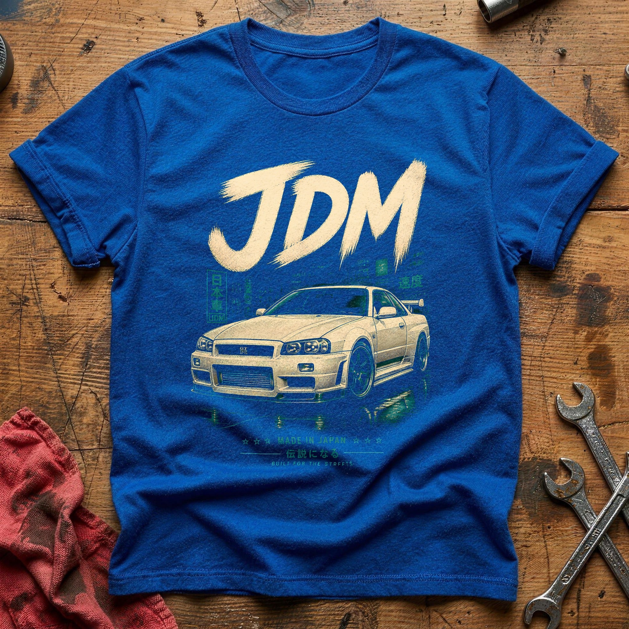 Jdm Riso 65 T-Shirt - Royal
