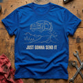 Just Gonna Send It 46 T-Shirt - Royal