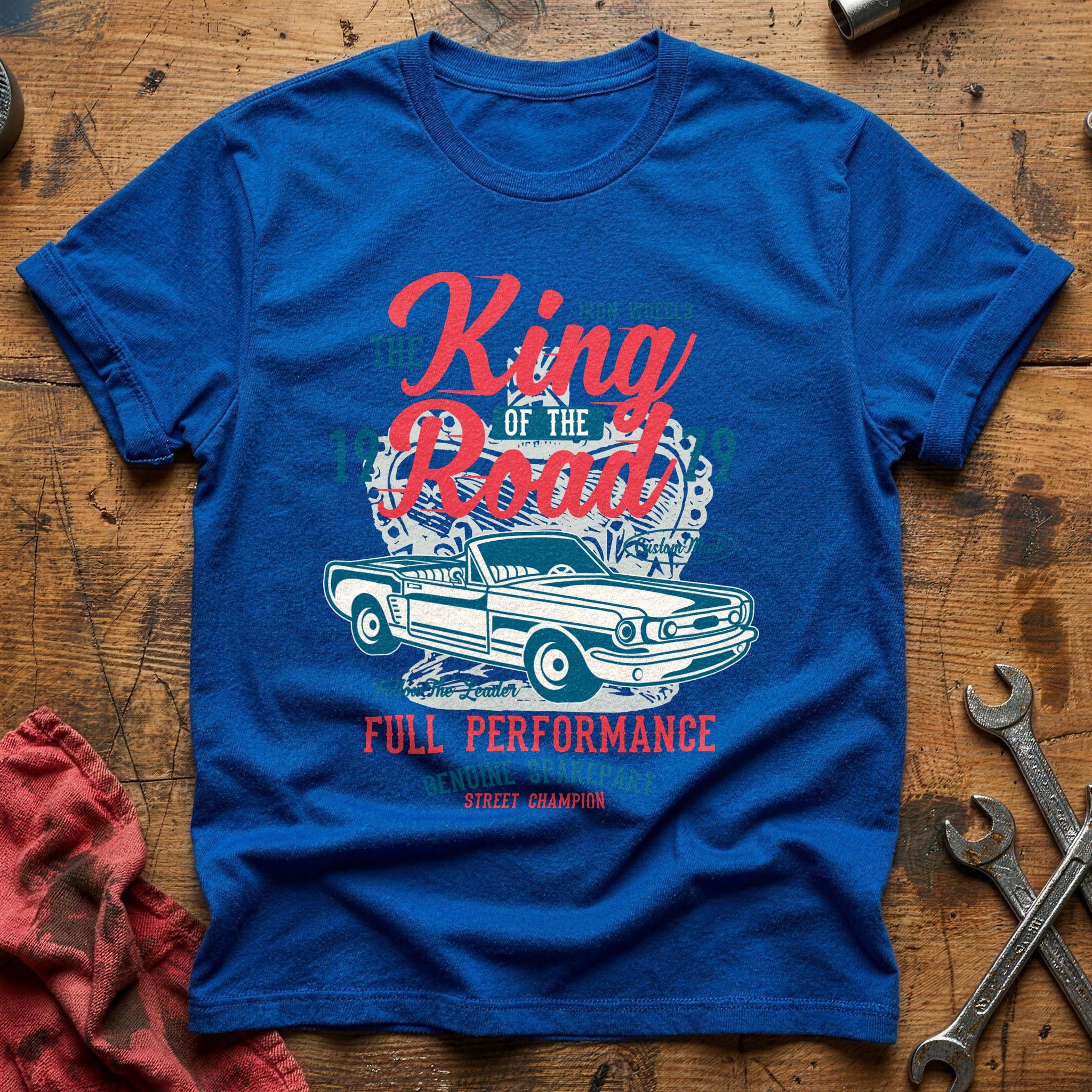 King of the road T-Shirt - Royal