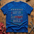 Let It Roll 80 T-Shirt - Royal