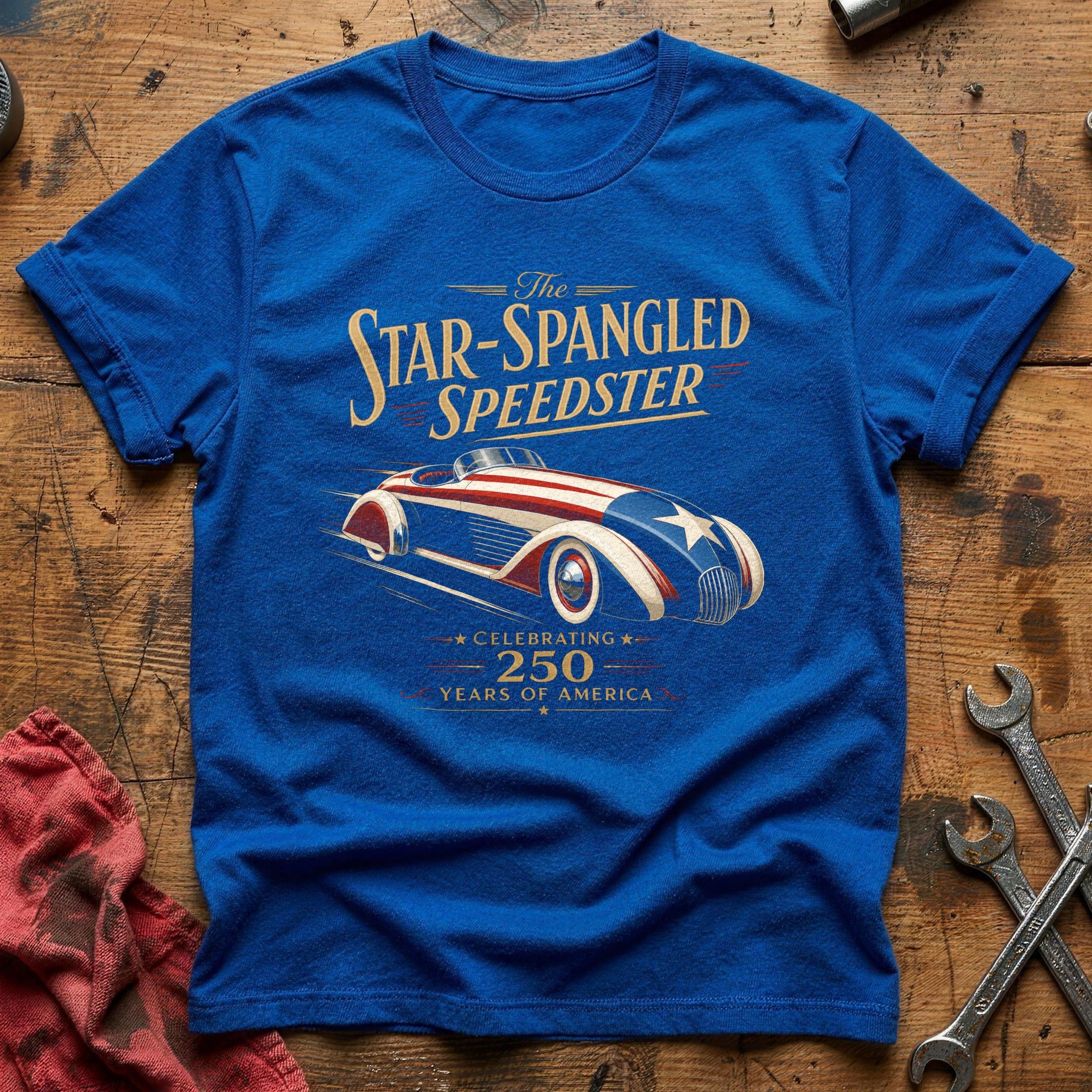 Liberty Lane Racer T-Shirt - Royal