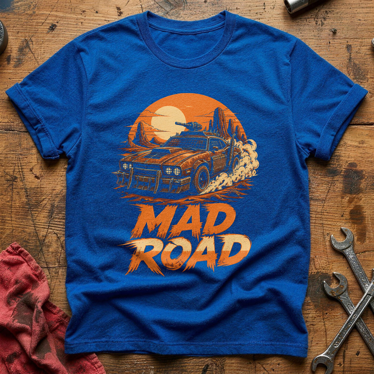 Mad Road 65 T-Shirt - Royal