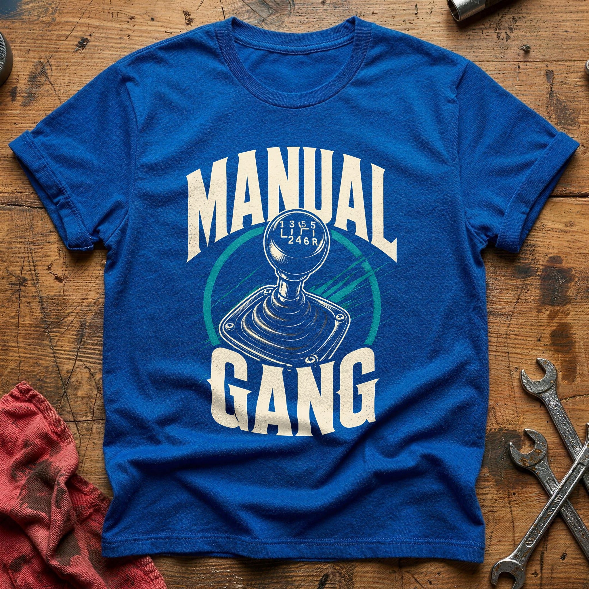 Manual Stance T-Shirt - Royal
