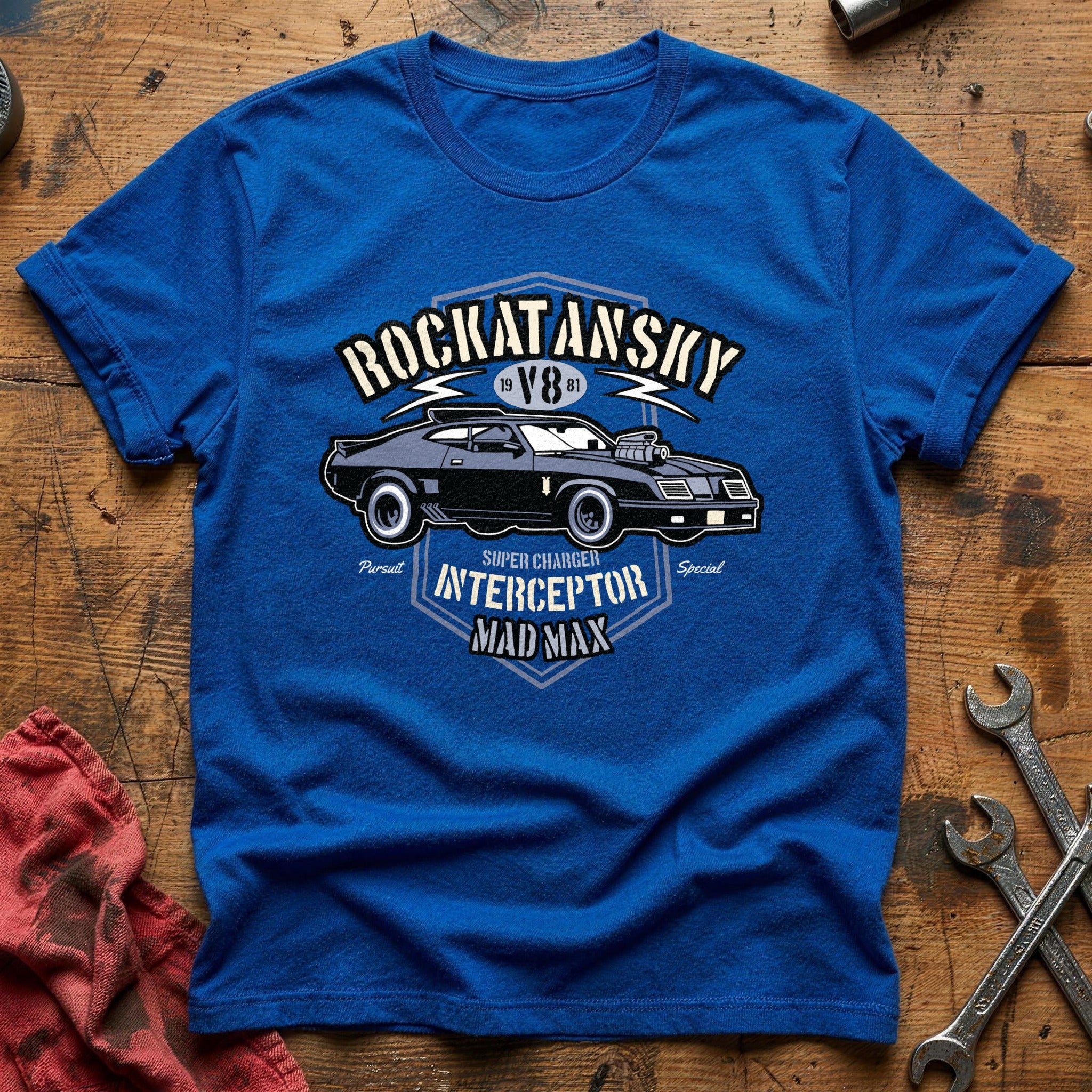 Max interceptor T-Shirt - Royal
