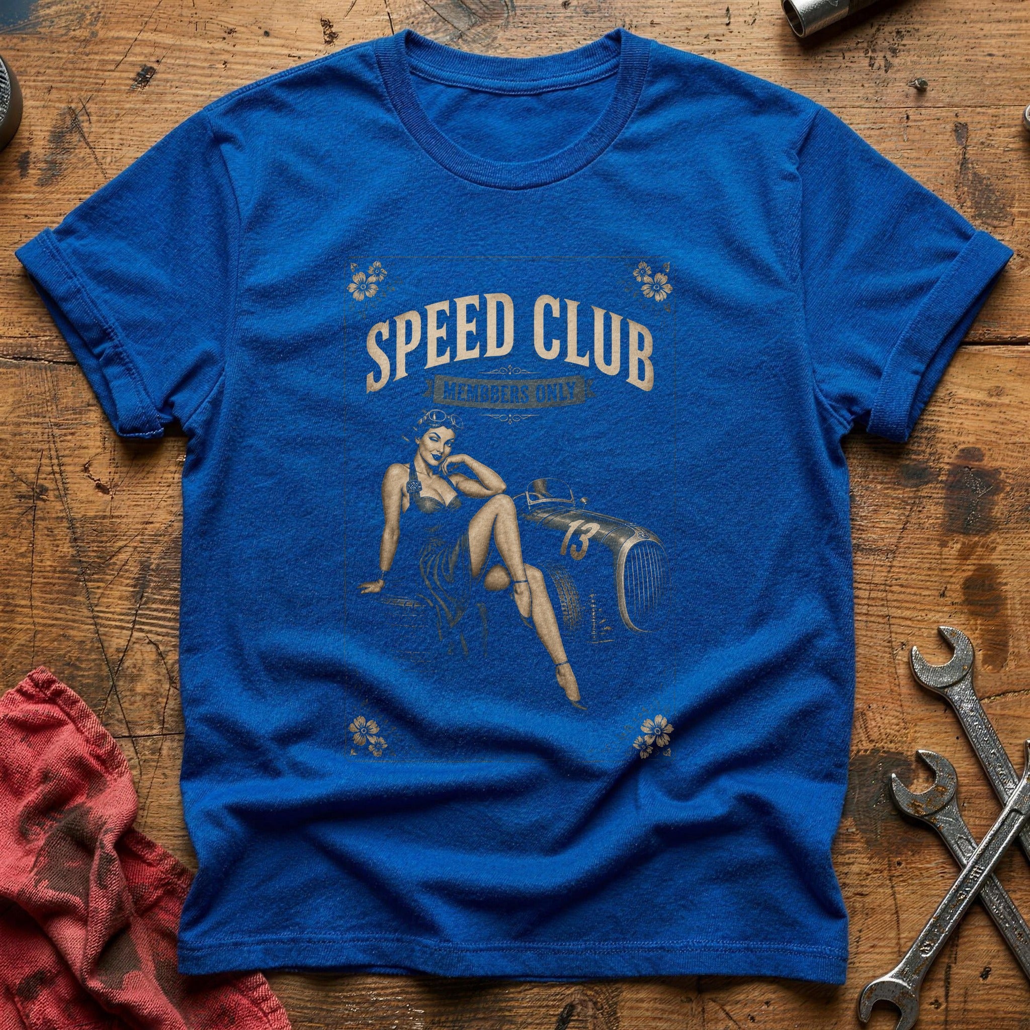 Members Only Speedway T-Shirt - Royal