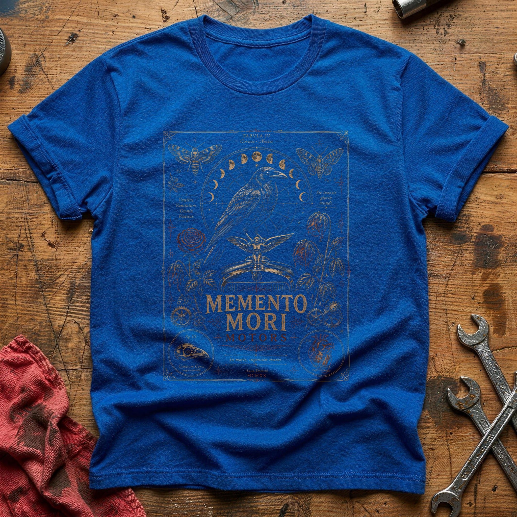 Memento Mori Motors 15 T-Shirt - Royal