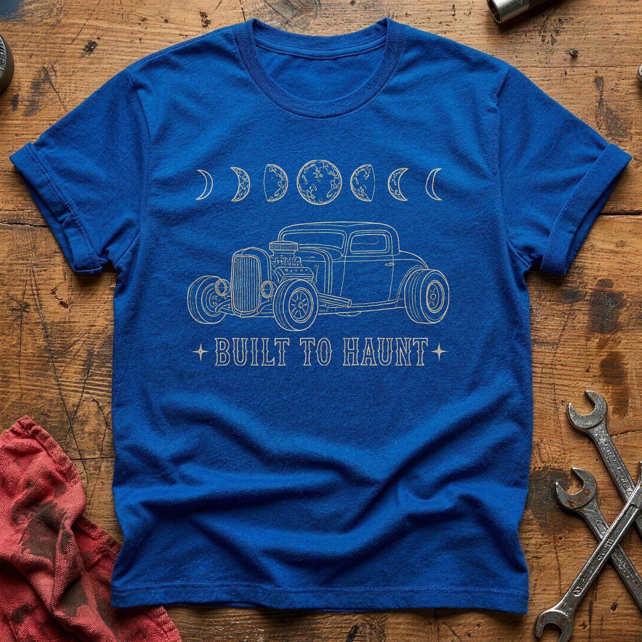 Moon Phases Haunt 21 T-Shirt - Royal