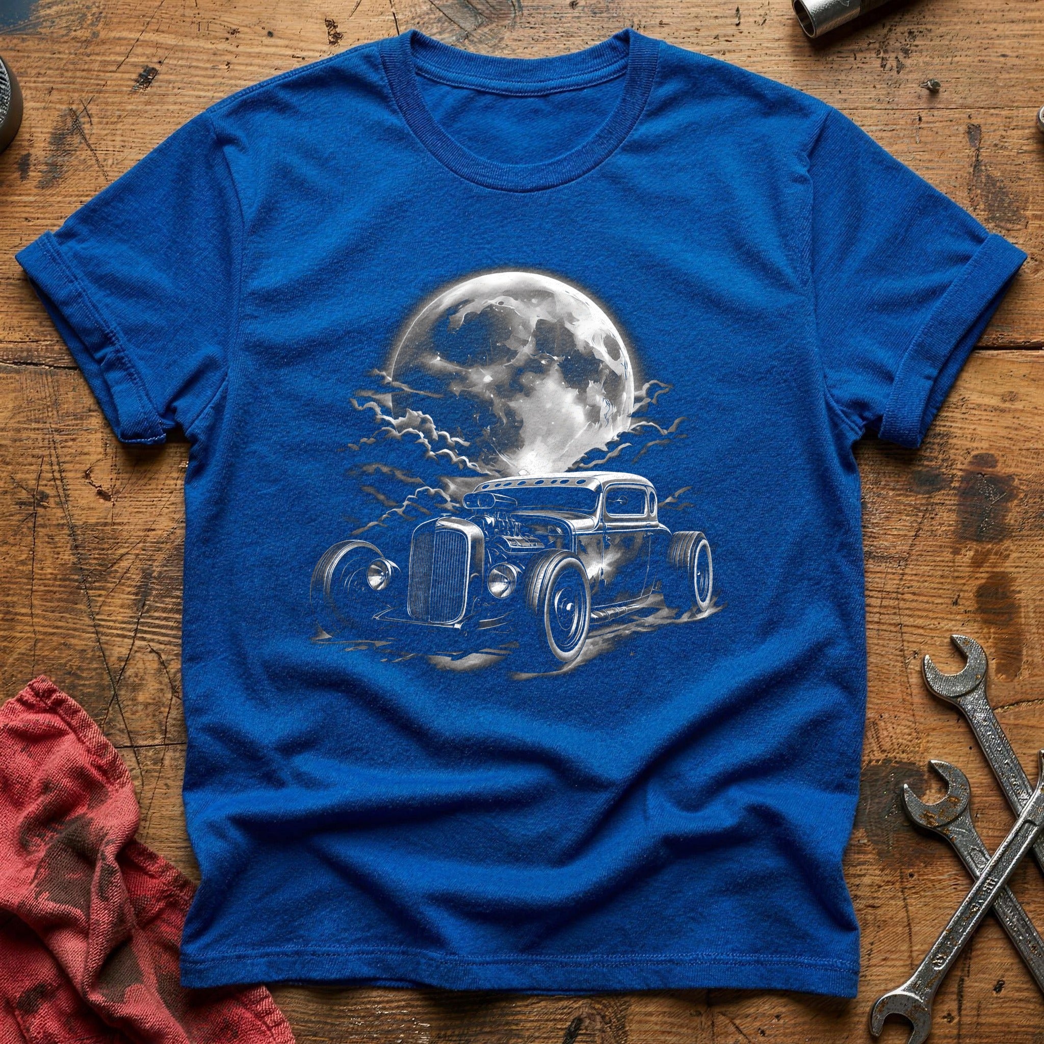 Moonlight Hot Rod Classic T-Shirt - Royal