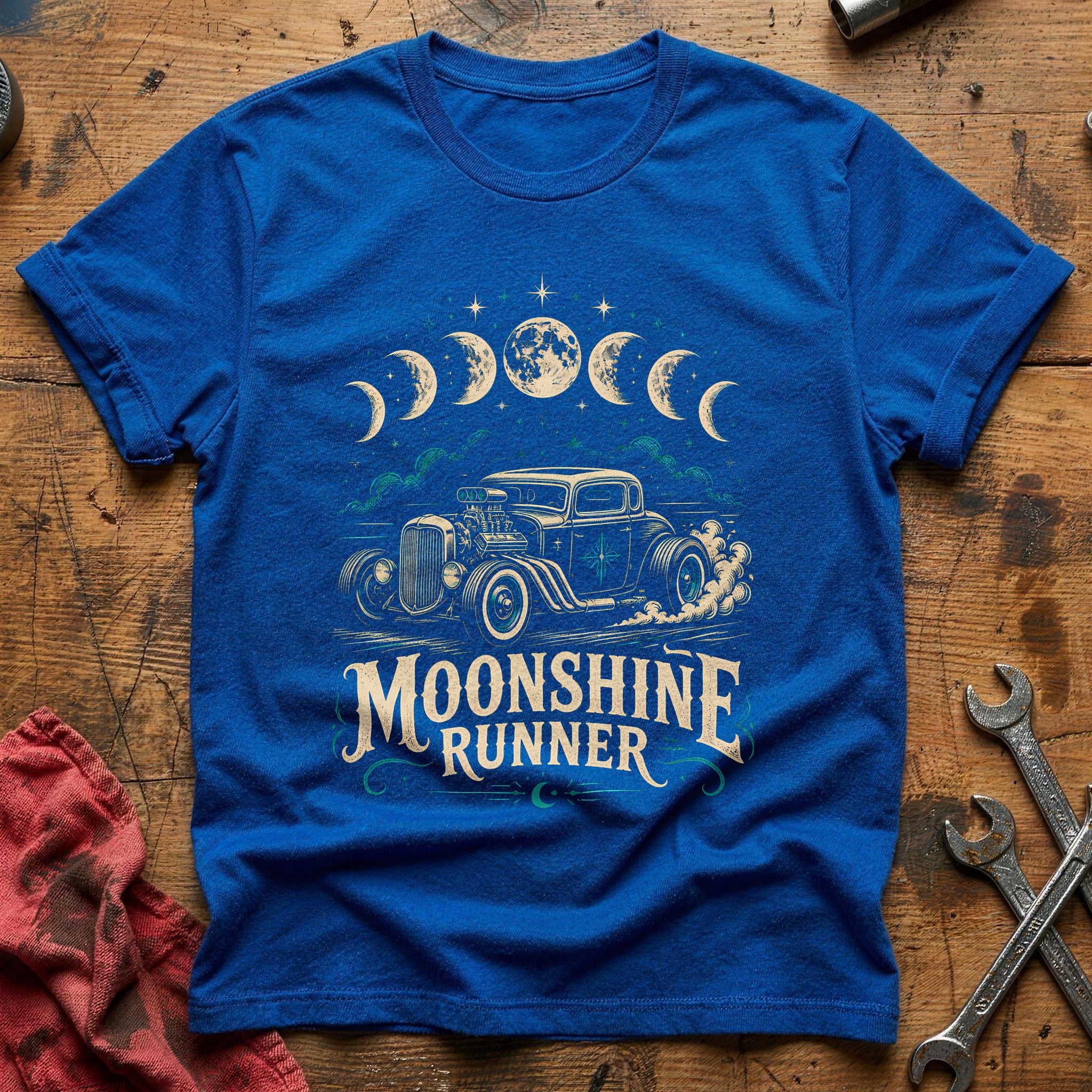 Moonshine Runner T-Shirt - Royal