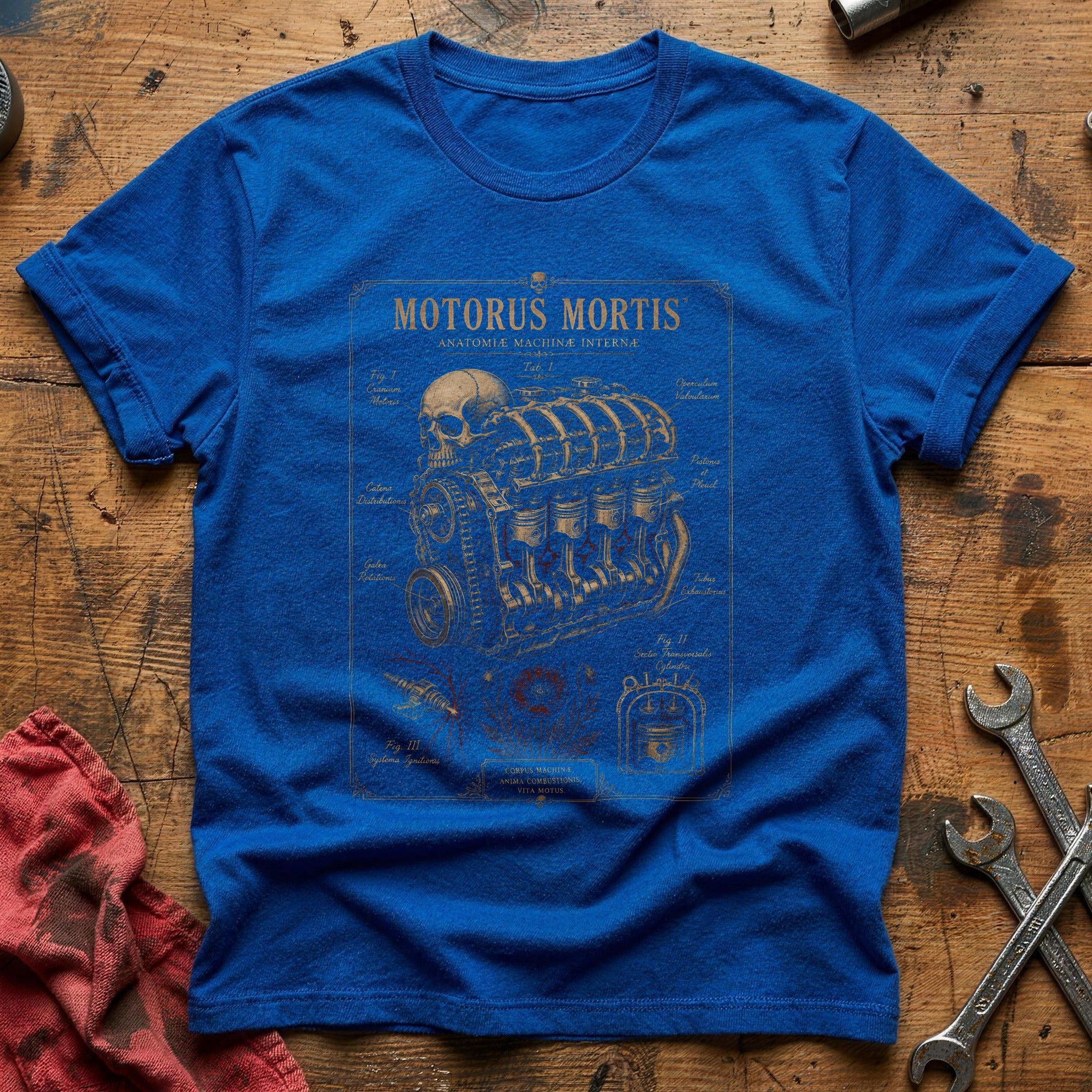 Motorus Mortis 94 T-Shirt - Royal