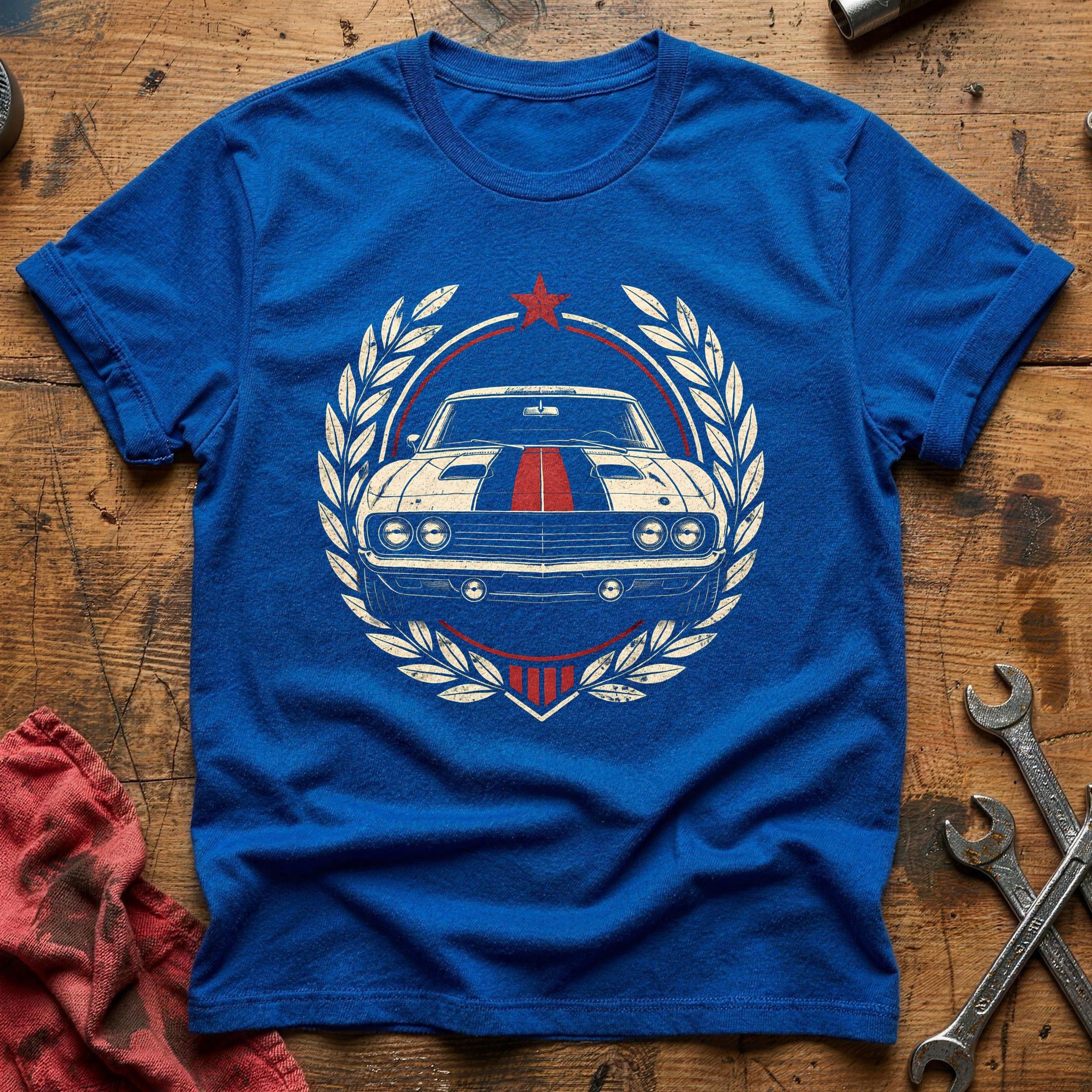 Muscle Emblem 99 T-Shirt - Royal