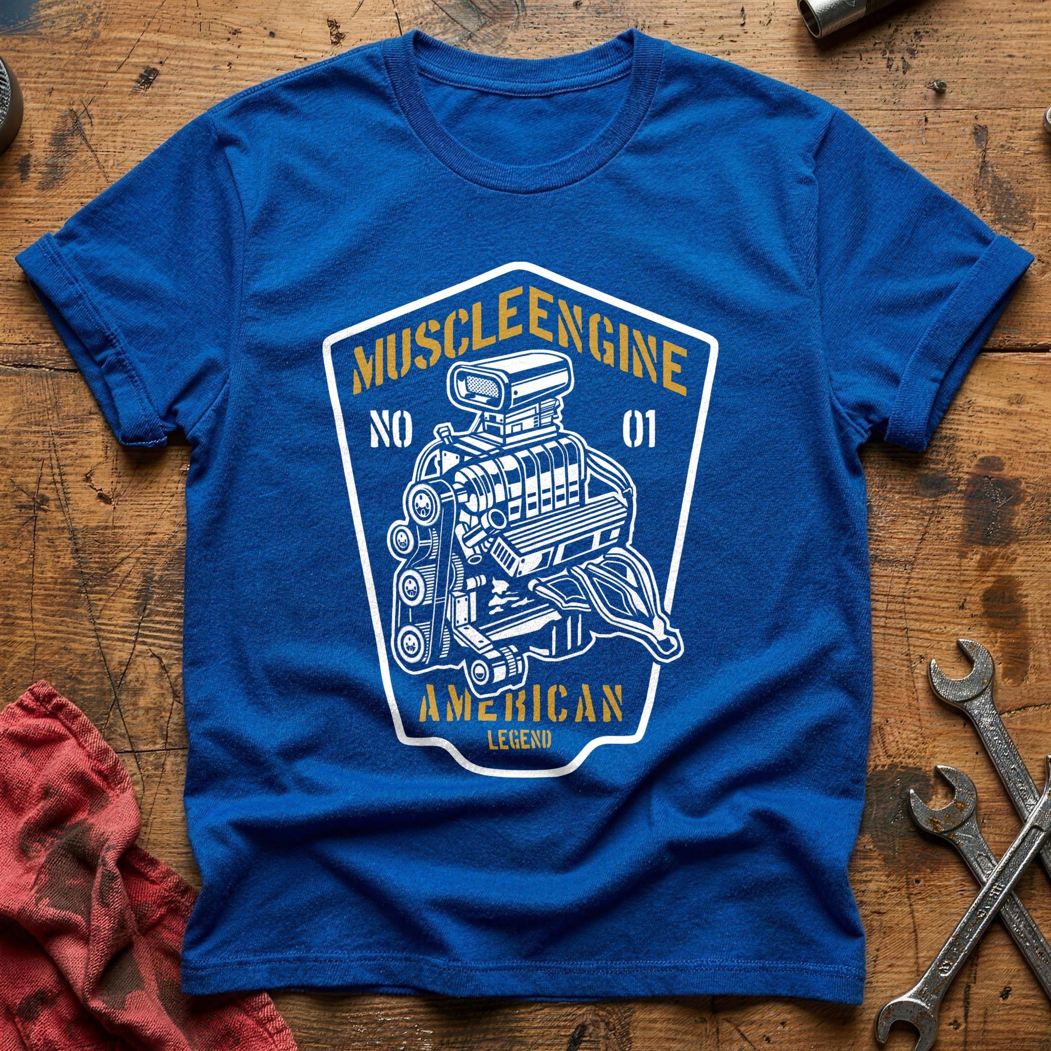 Muscle engine T-Shirt - Royal