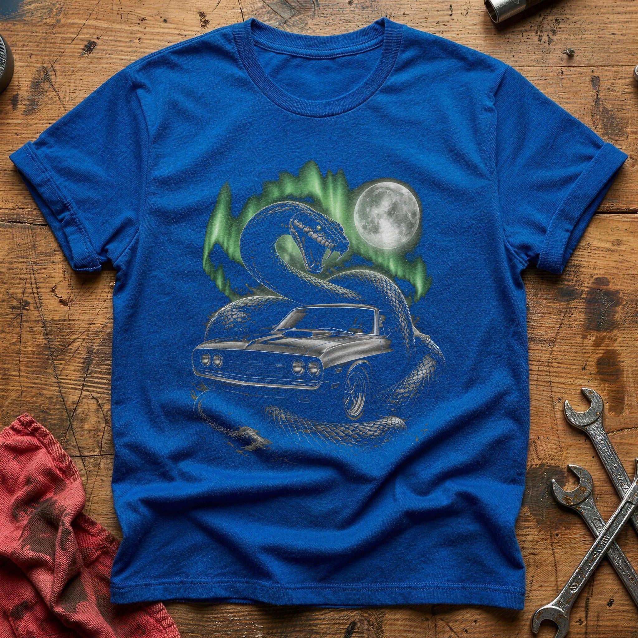 Musclecar Serpent Aurora 27 T-Shirt - Royal