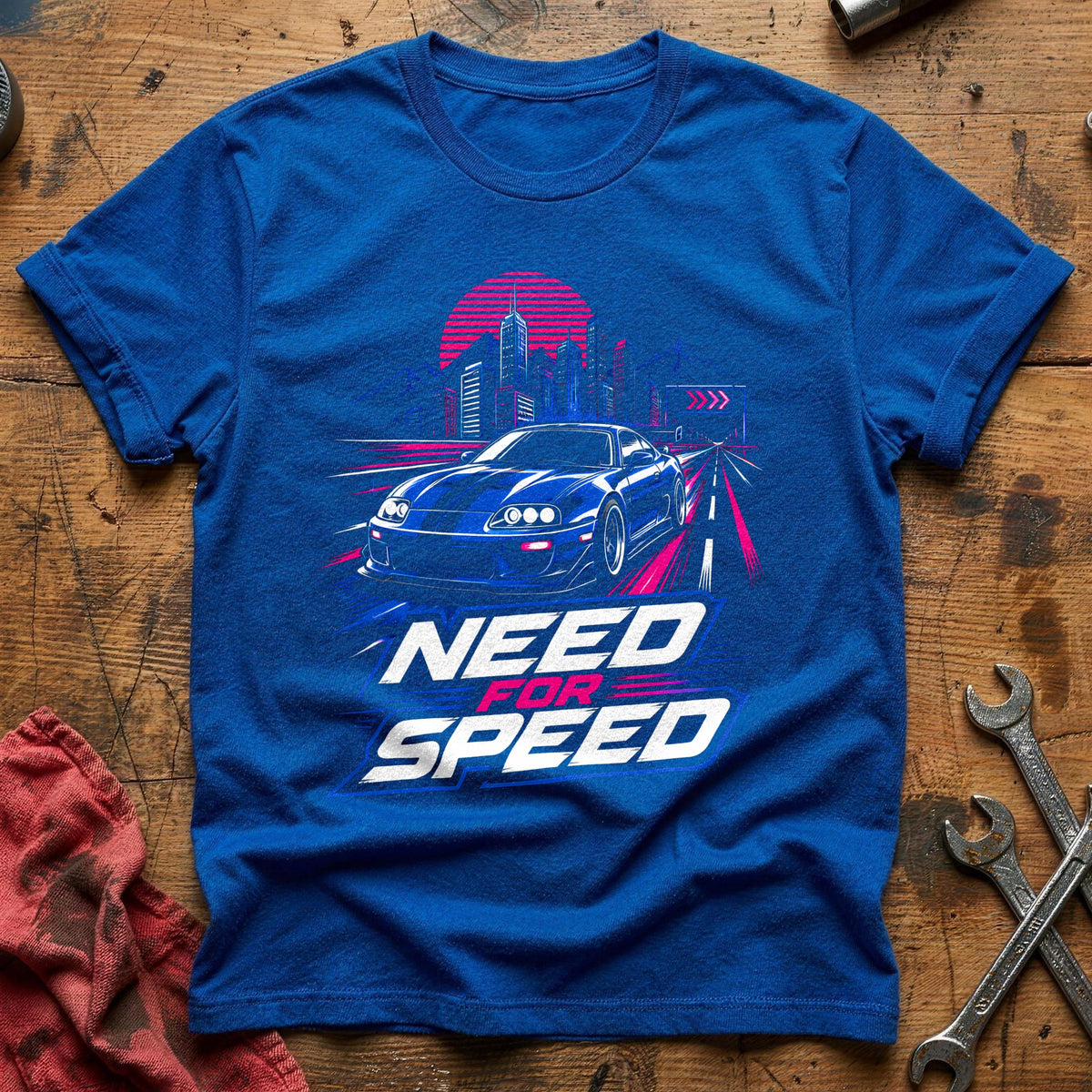 Need For Speed 79 T-Shirt - Royal