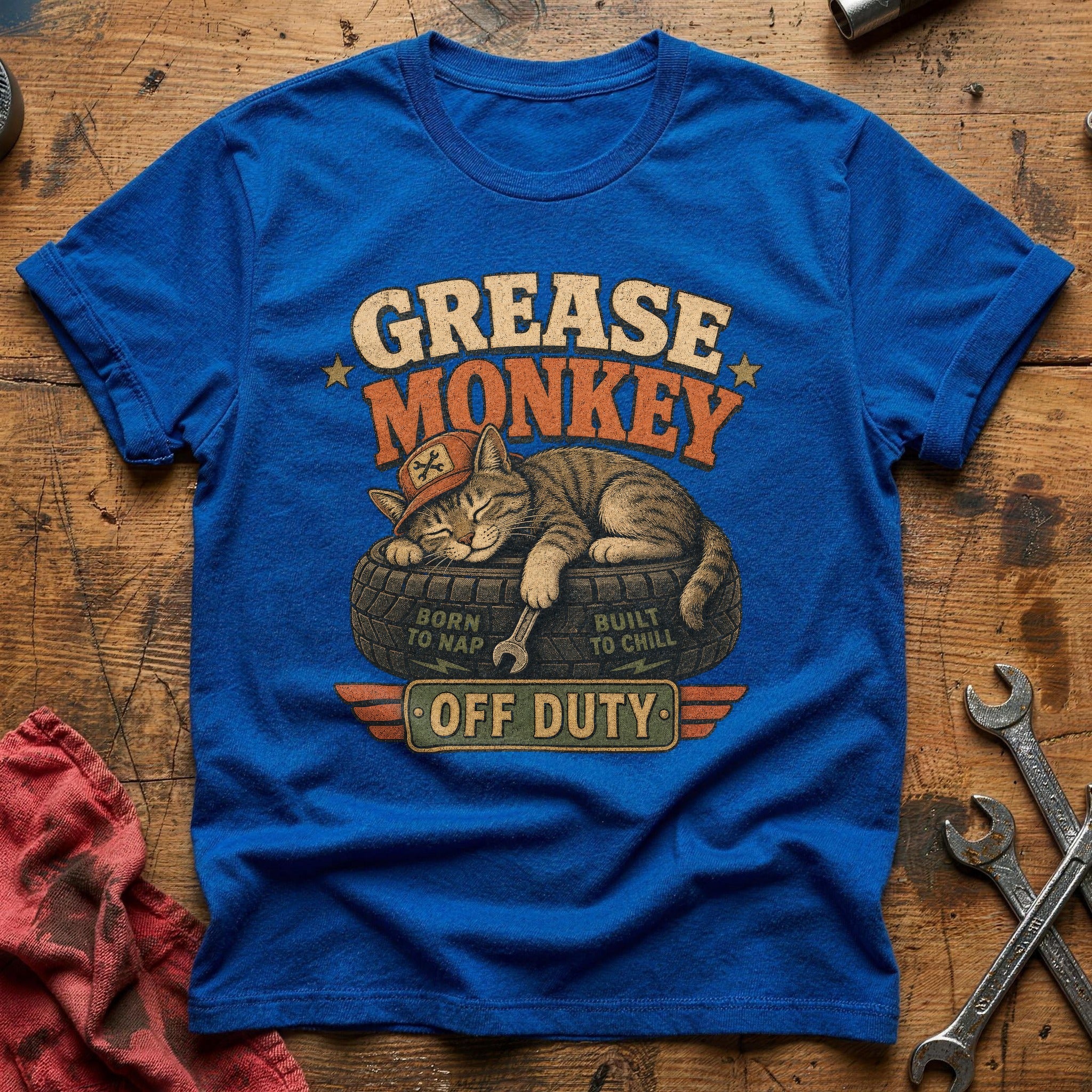 Off Duty T-Shirt - Royal
