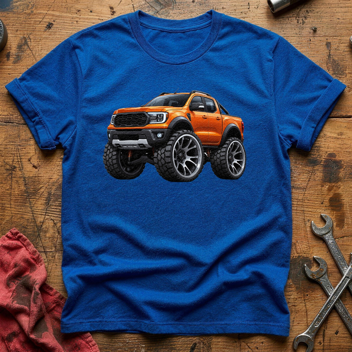 Off Road Pickup 17 T-Shirt - Royal