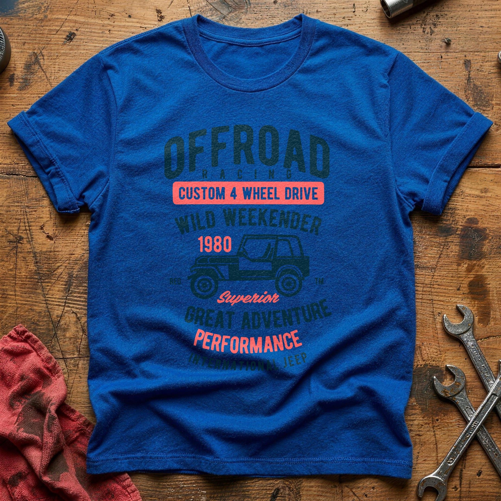 Off road racing T-Shirt - Royal