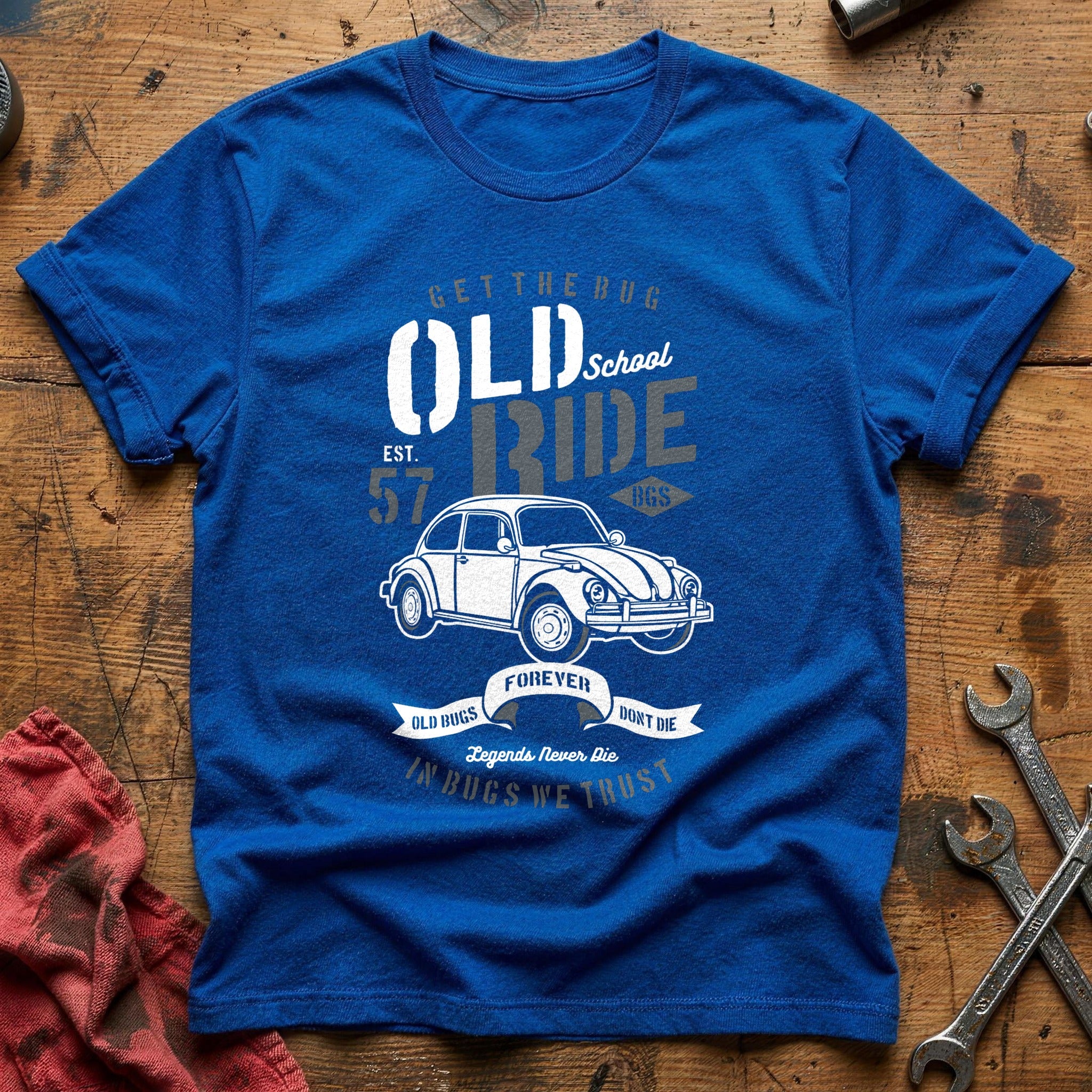 Old school ride T-Shirt - Royal