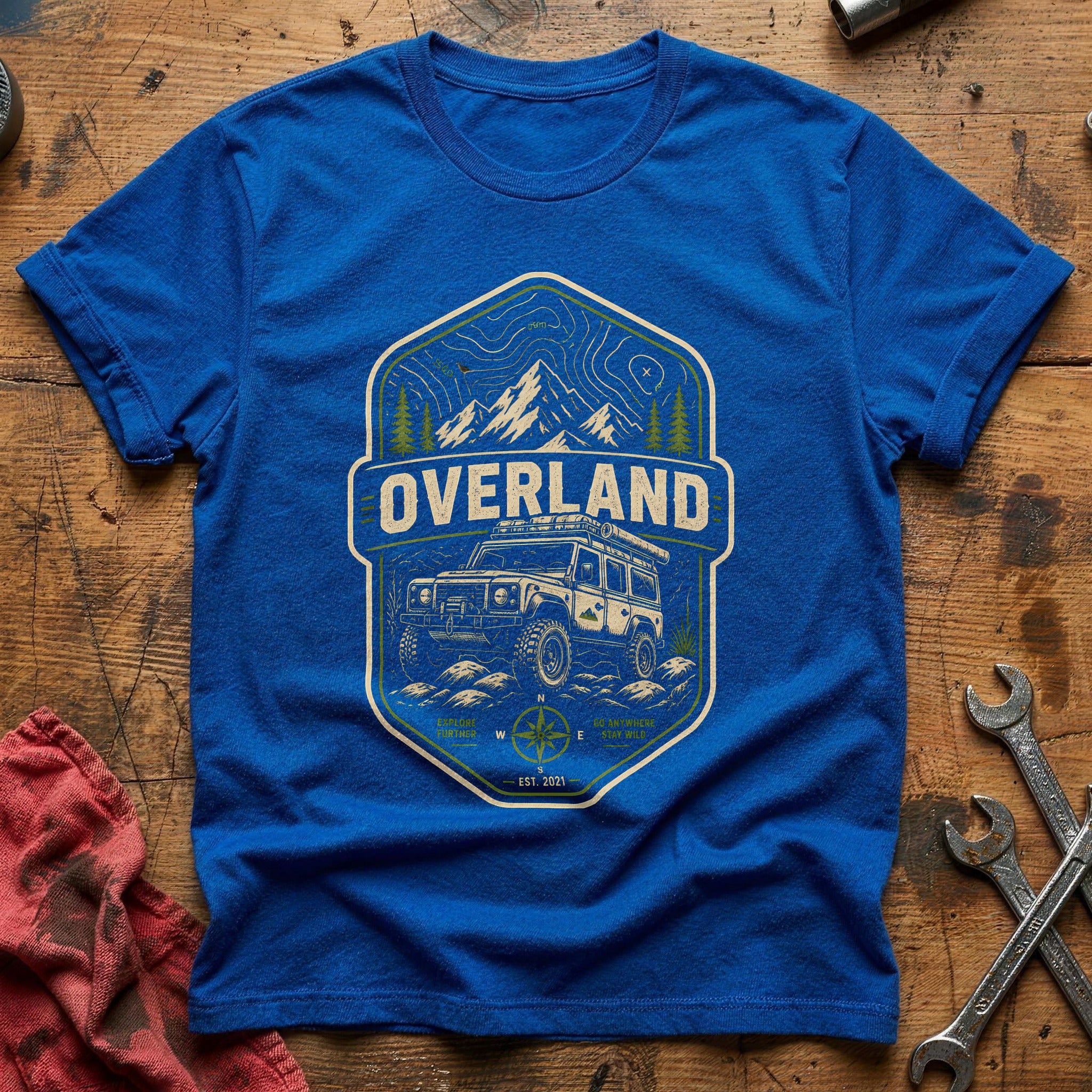 Overland T-Shirt - Royal