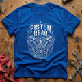 Piston Head Blackwork 78 T-Shirt - Royal