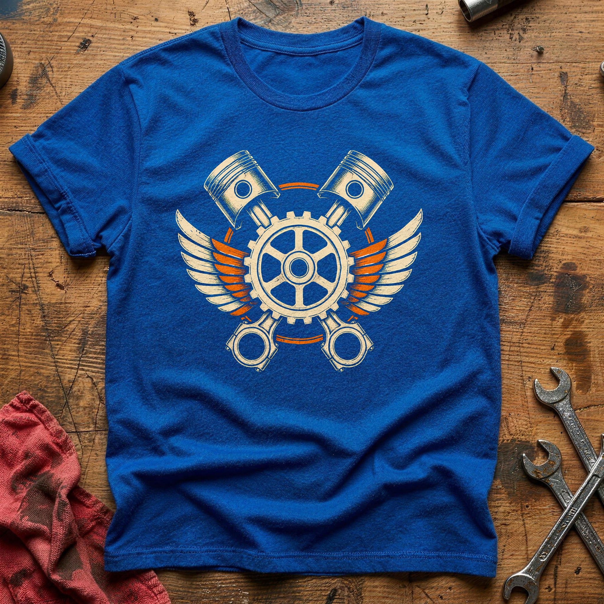 Pistons Emblem 42 T-Shirt - Royal