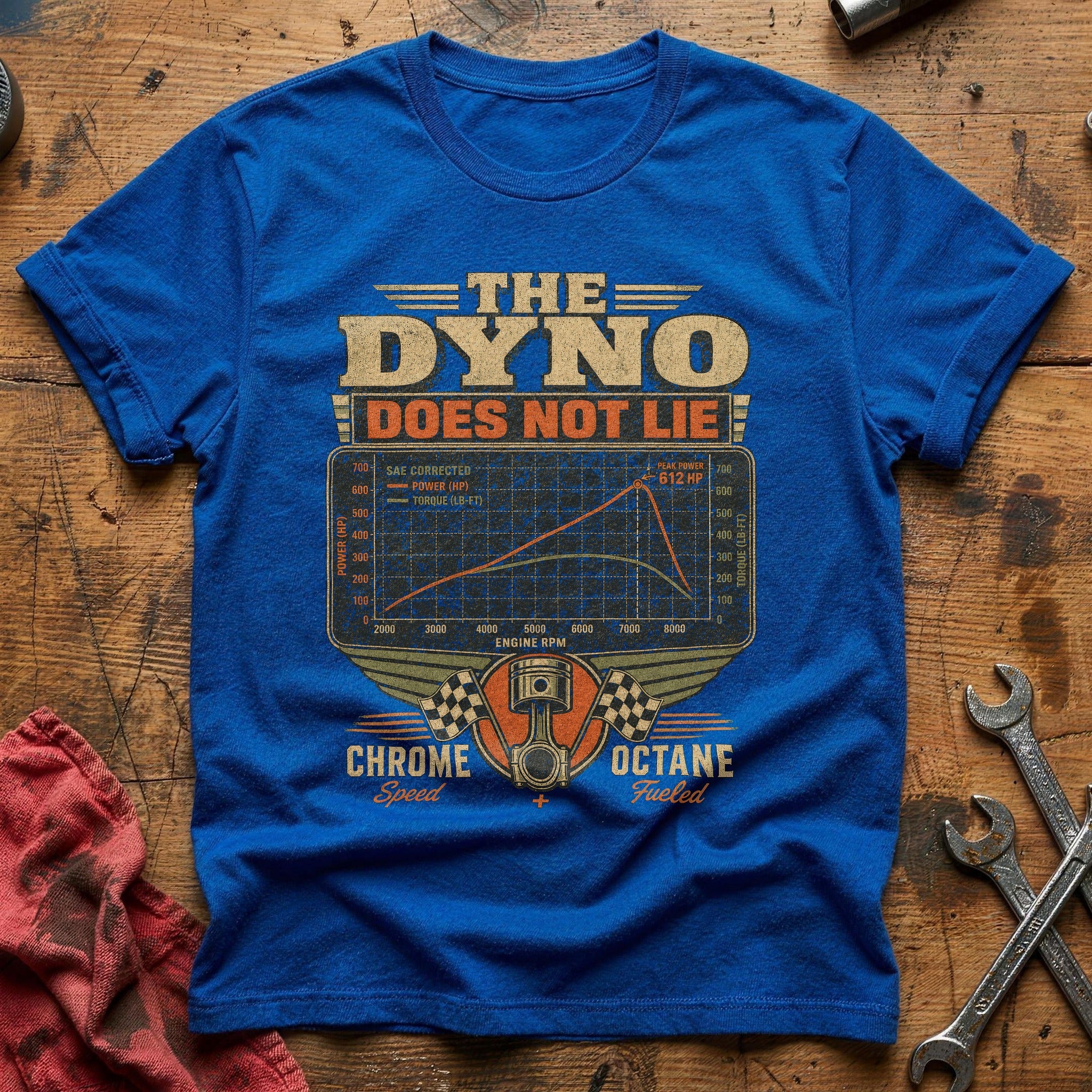 Power Curve Truth T-Shirt - Royal