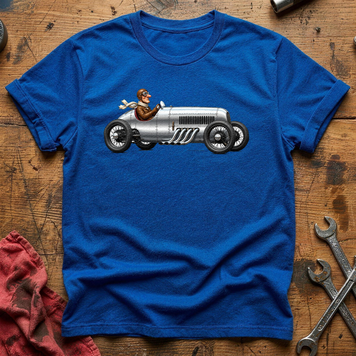 Pre War Grand Prix 15 T-Shirt - Royal