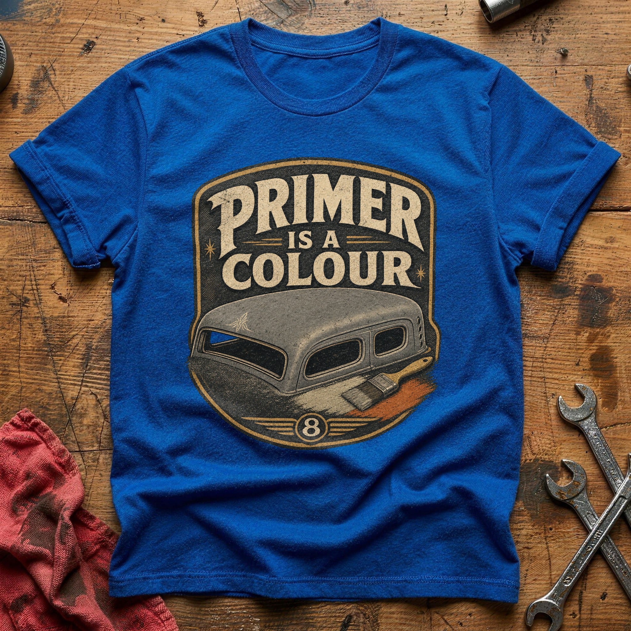 Primer is a Colour T-Shirt - Royal