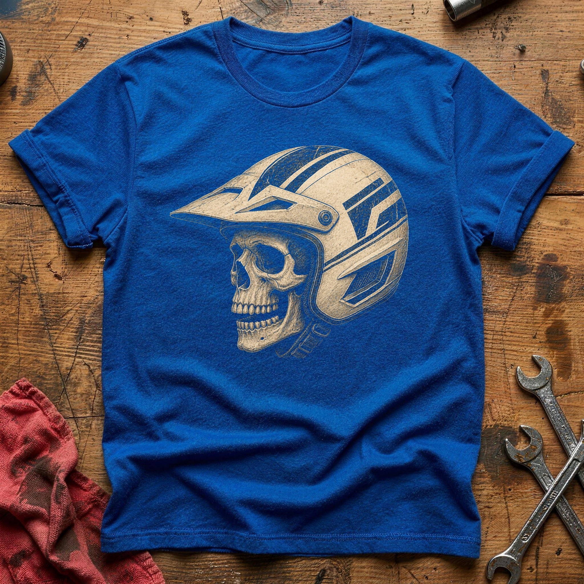 Racer's Bones T-Shirt - Royal