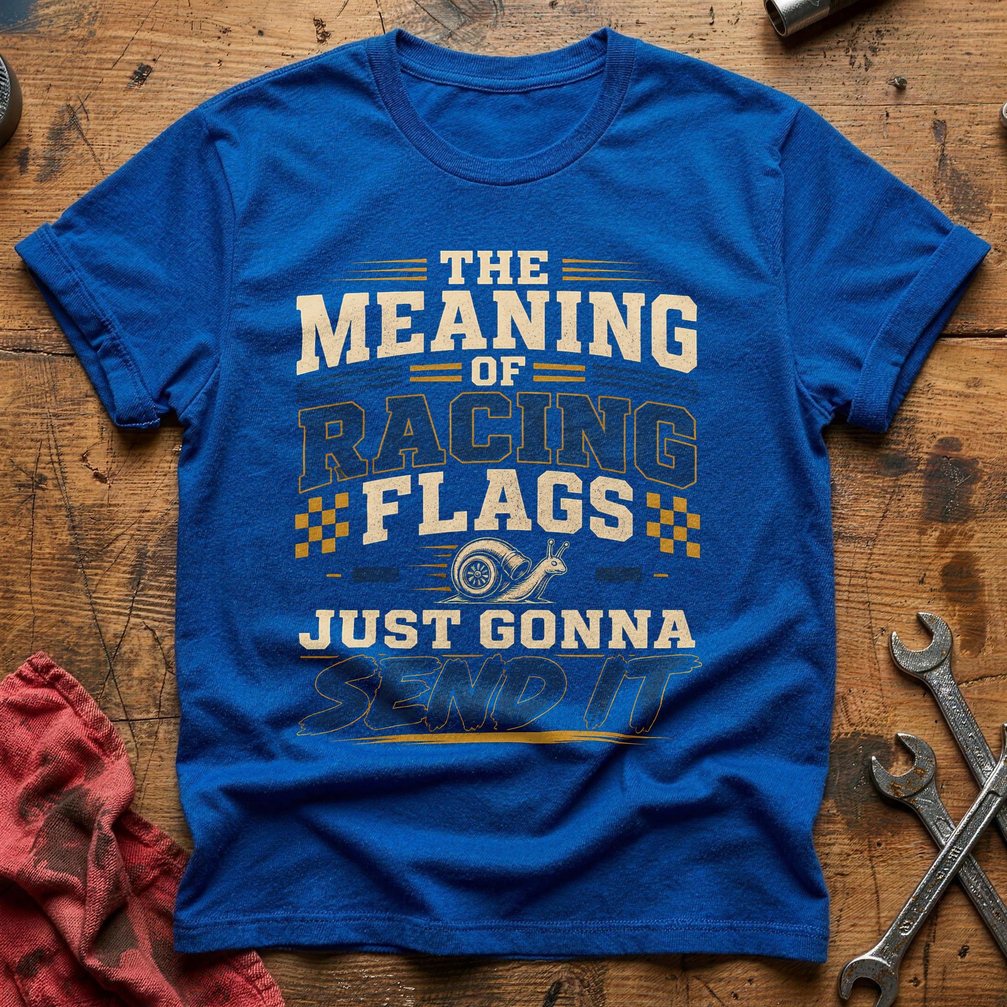 Racing Flags Philosophy - Royal