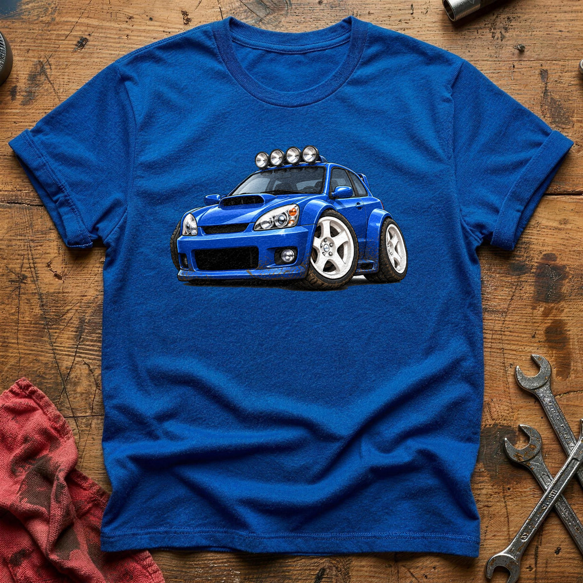 Rally Car 21 T-Shirt - Royal