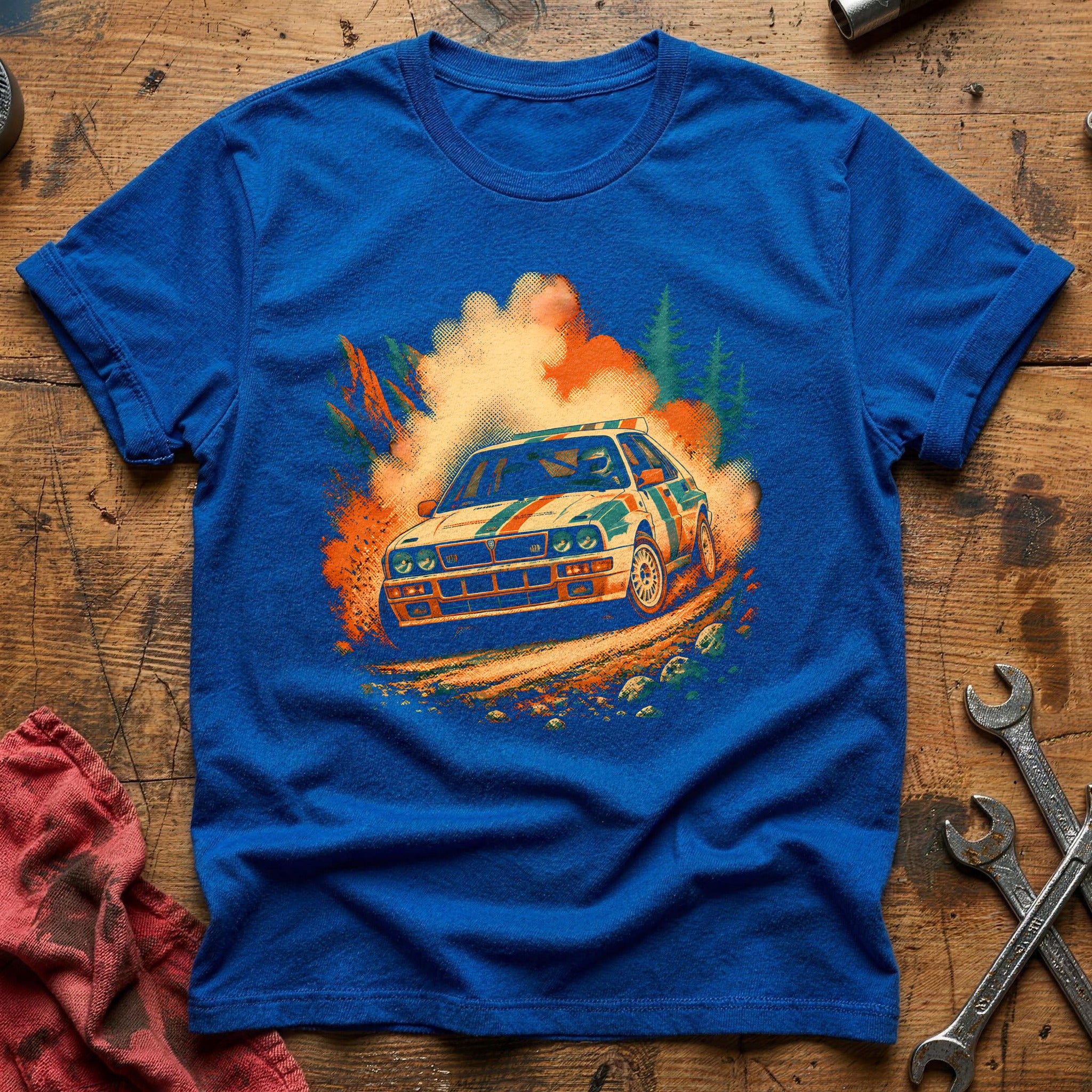 Rally Riso 10 T-Shirt - Royal