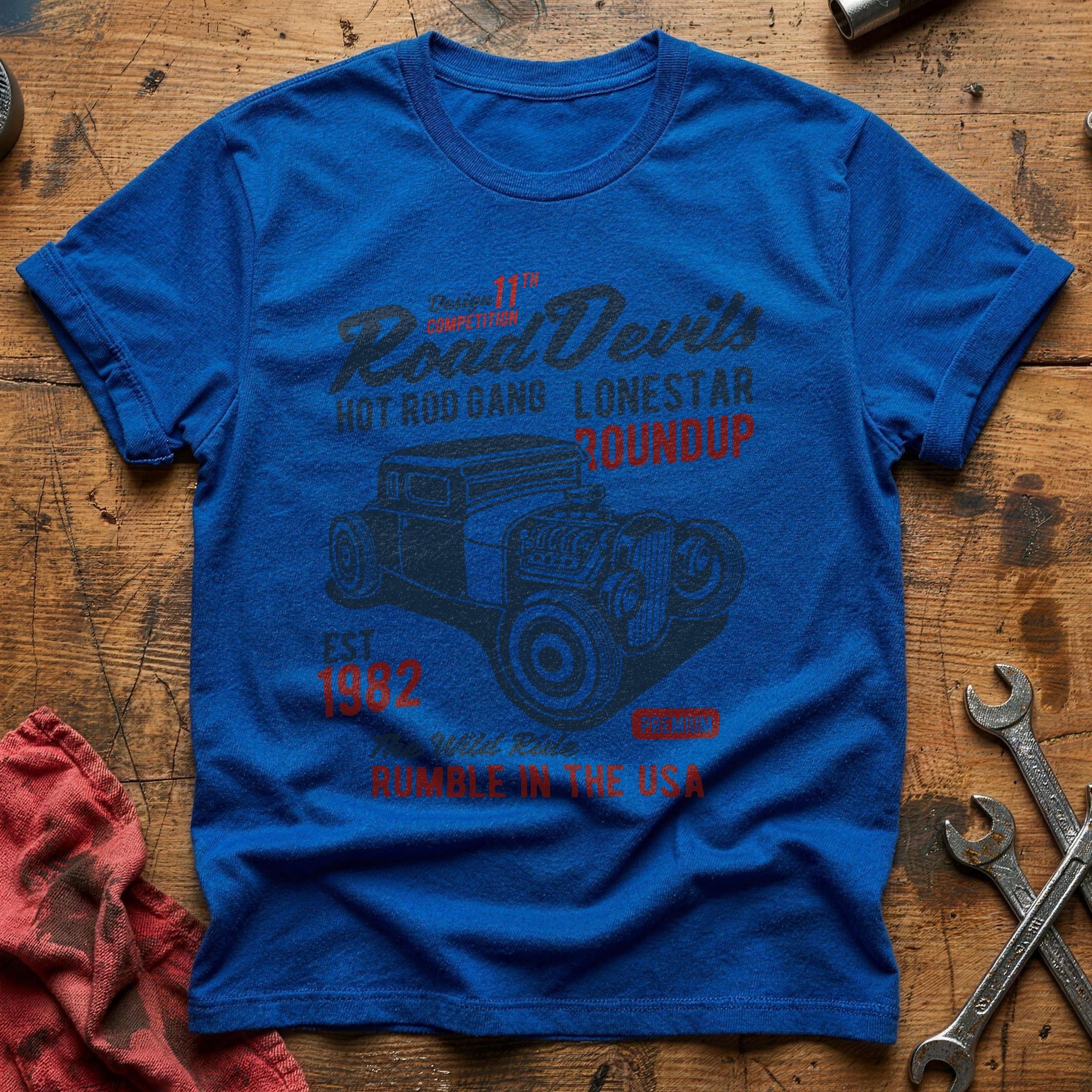 Road devils T-Shirt - Royal
