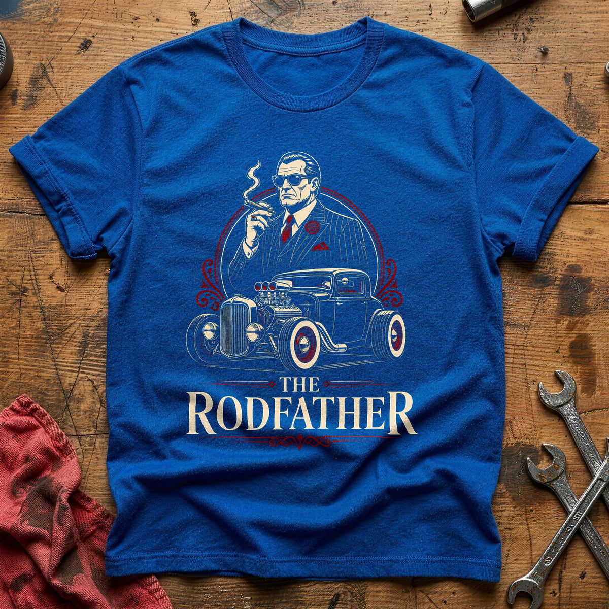 Rodfather 66 T-Shirt - Royal
